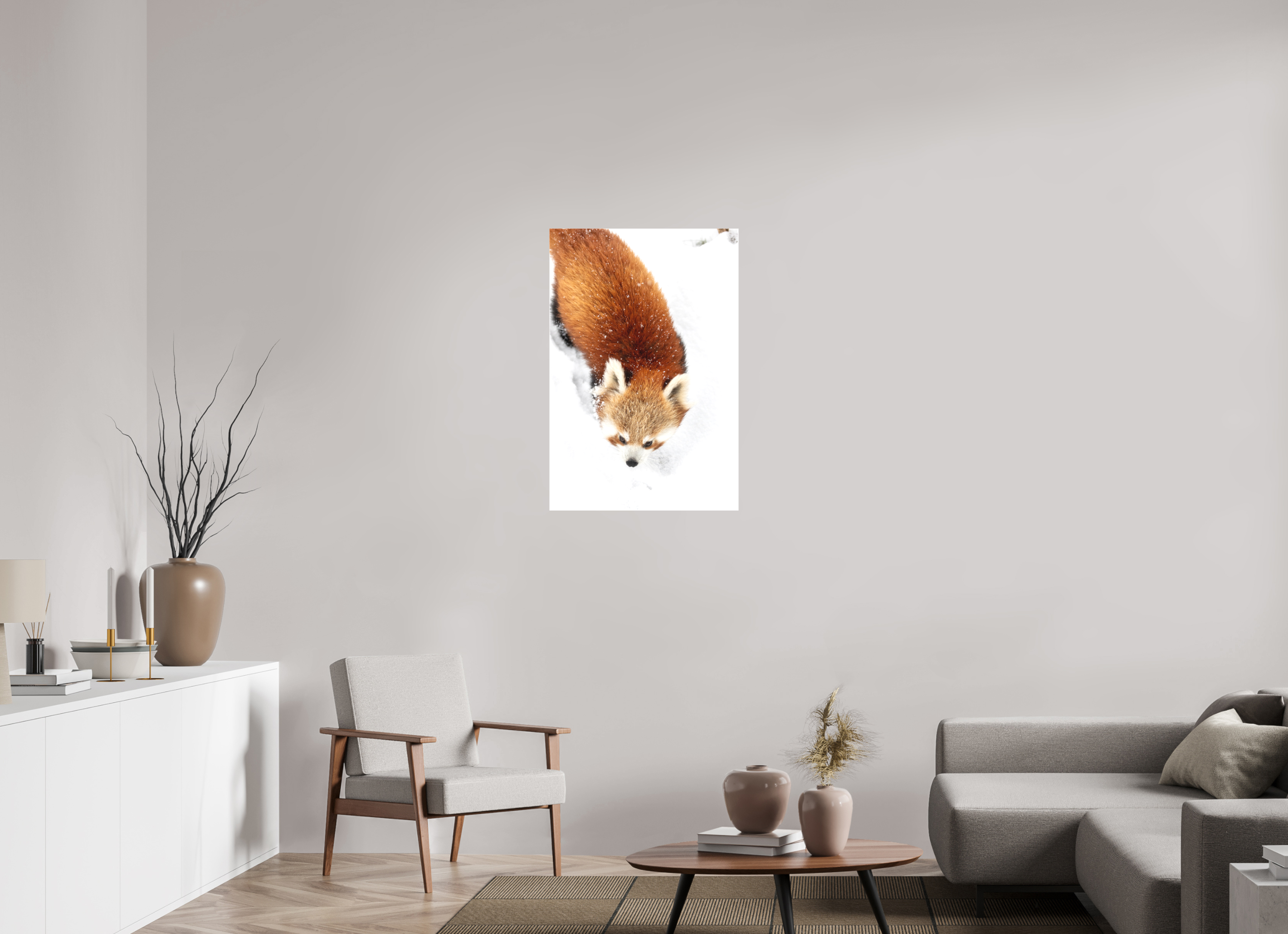 60 x 90 cm, Leinwand Snowbound Explorer