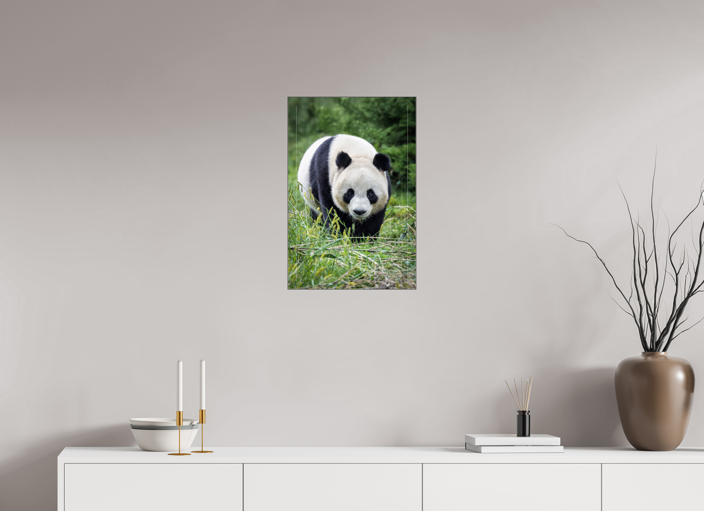40 x 60 cm, Foto-Abzug hinter Acrylglas glänzend Forest Friend