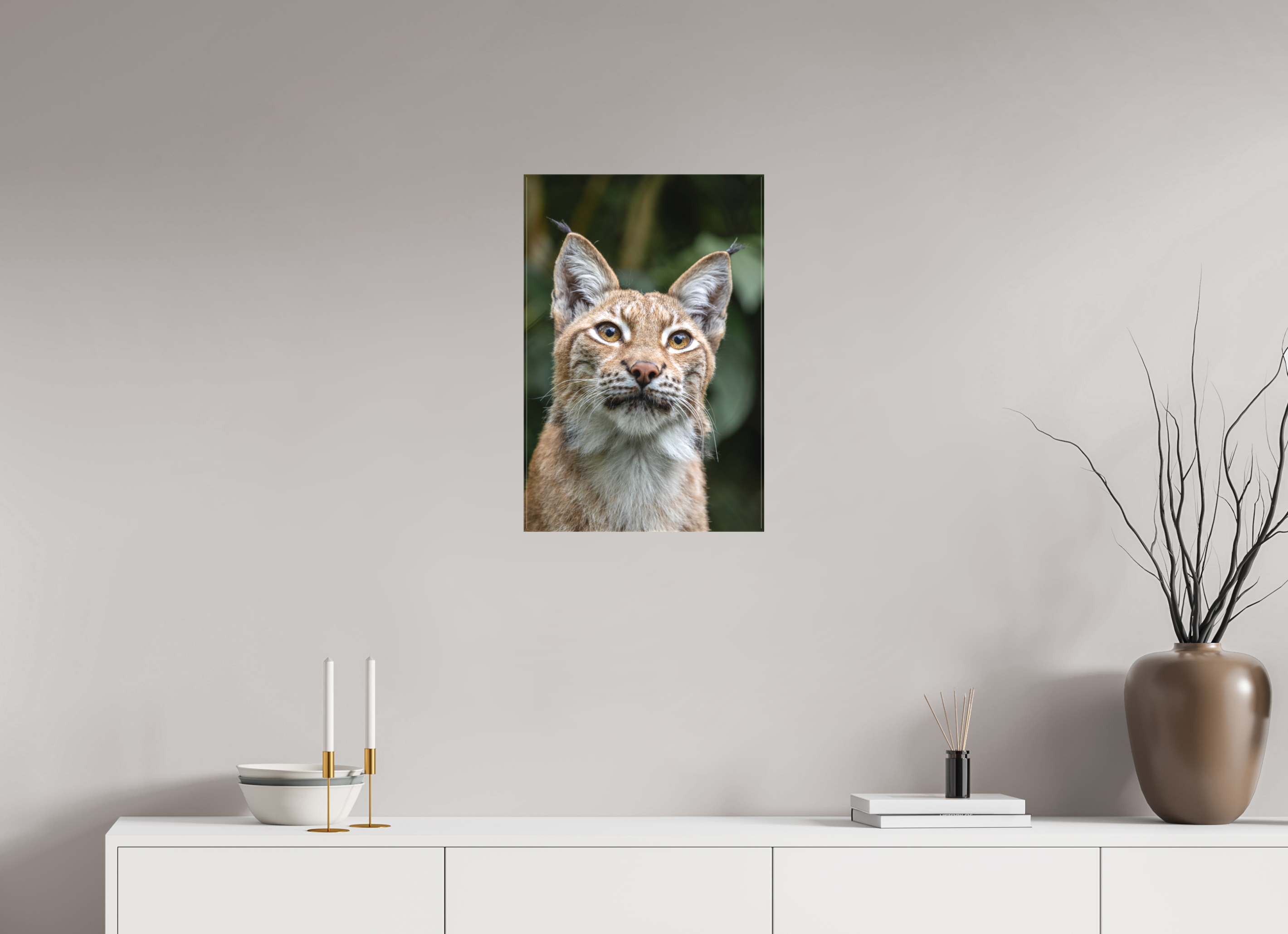 40 x 60 cm, Leinwand Forest Eyes