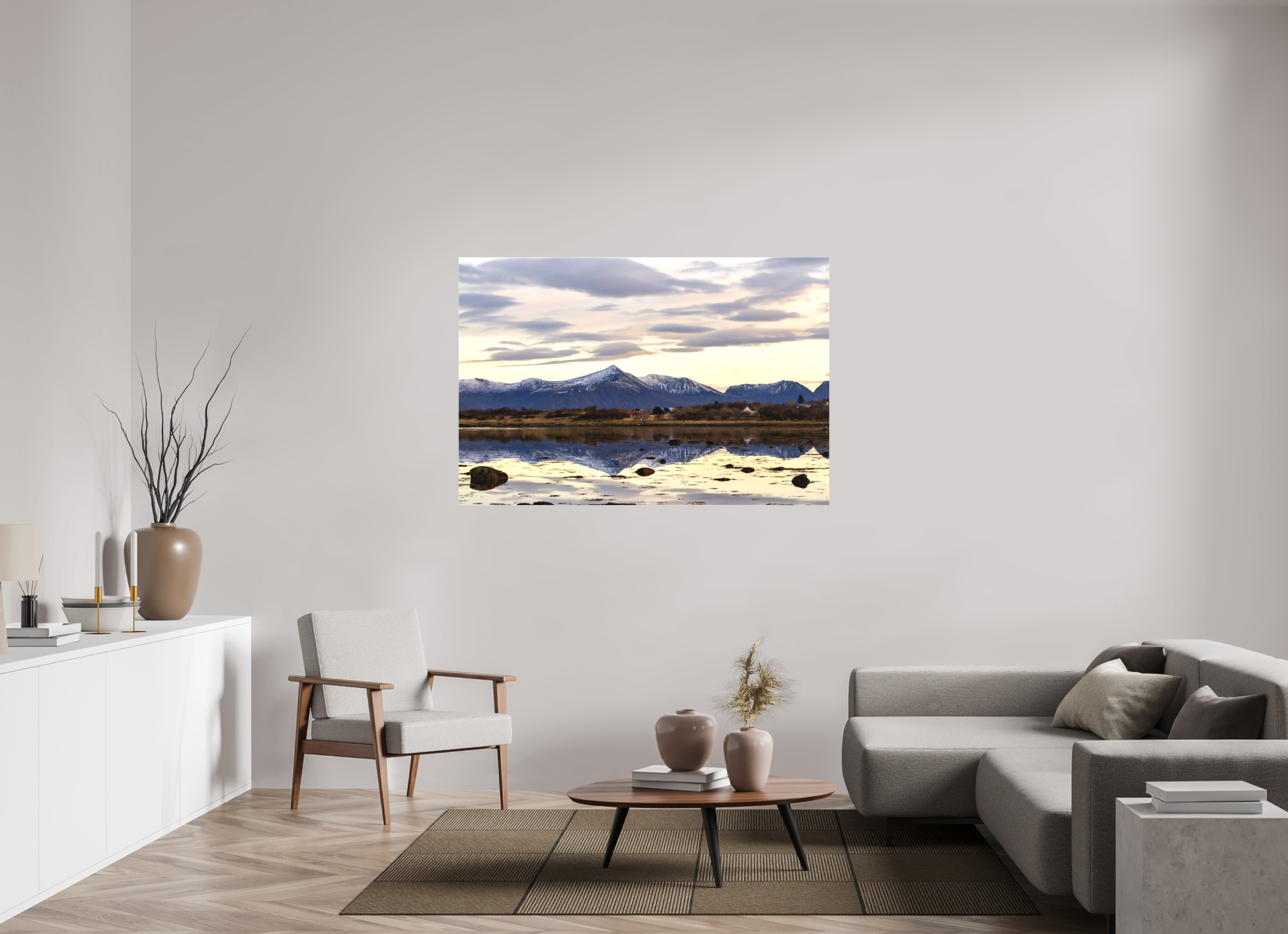 150 x 100 cm, Leinwand Calm Horizon