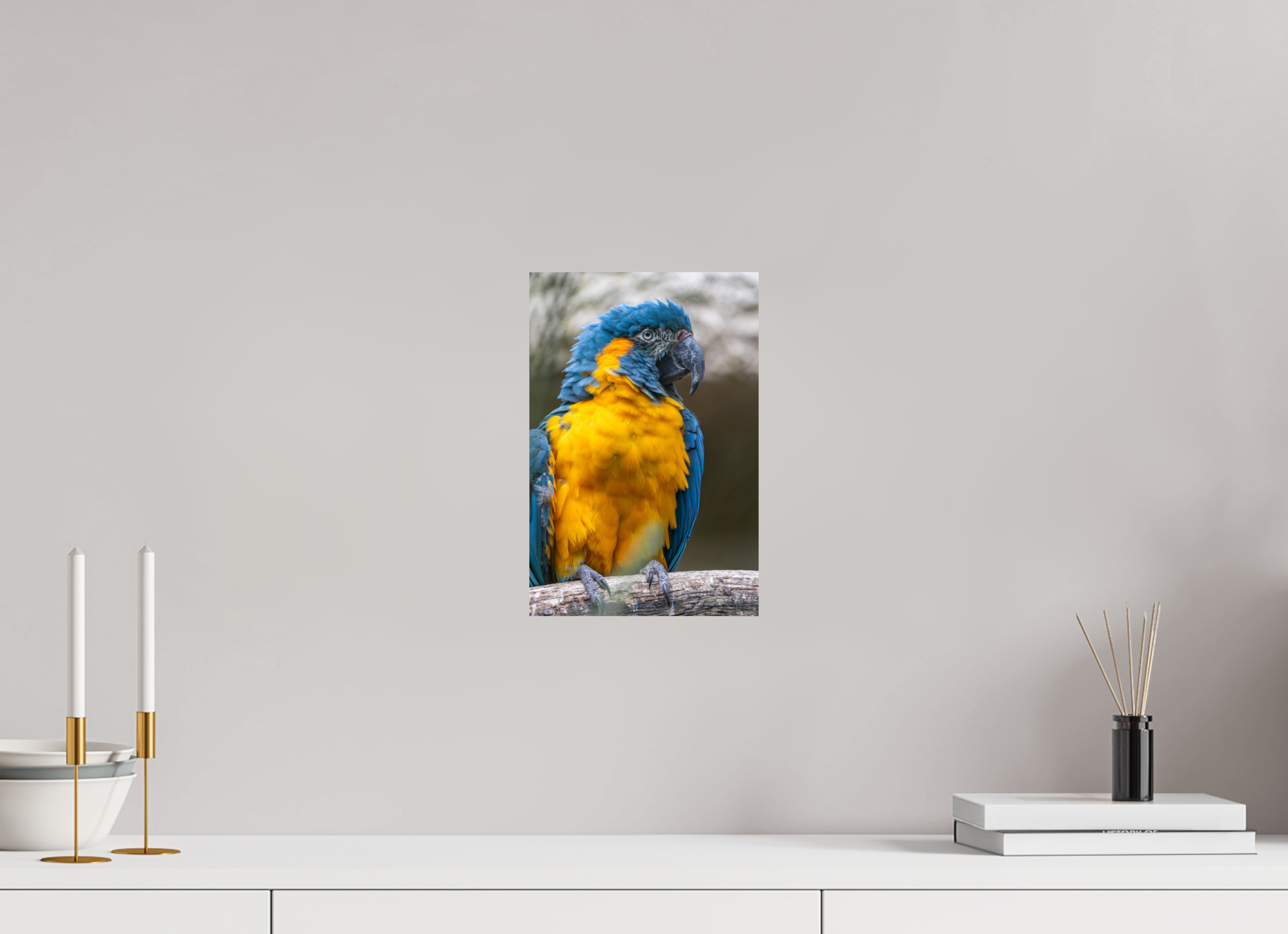 20 x 30 cm, Fine Art Print auf Alu-Dibond Azure Majesty