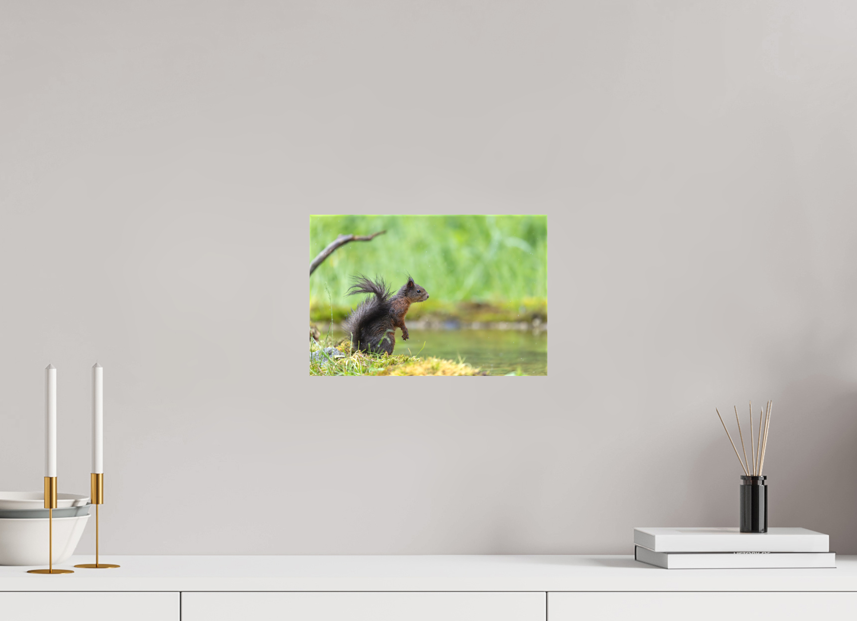 30 x 20 cm, Leinwand Wet & Wild