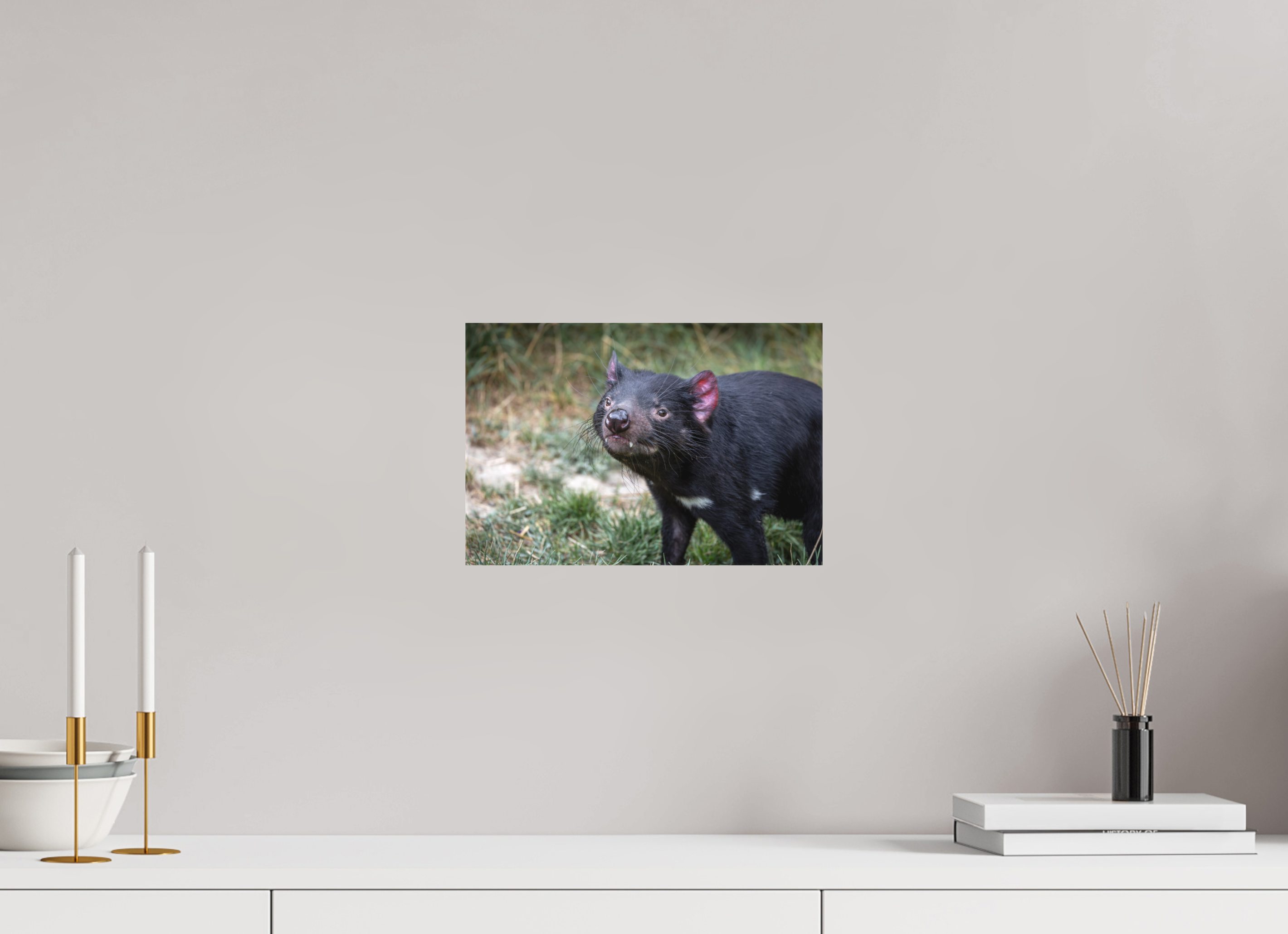 30 x 20 cm, Leinwand Friendly Devil