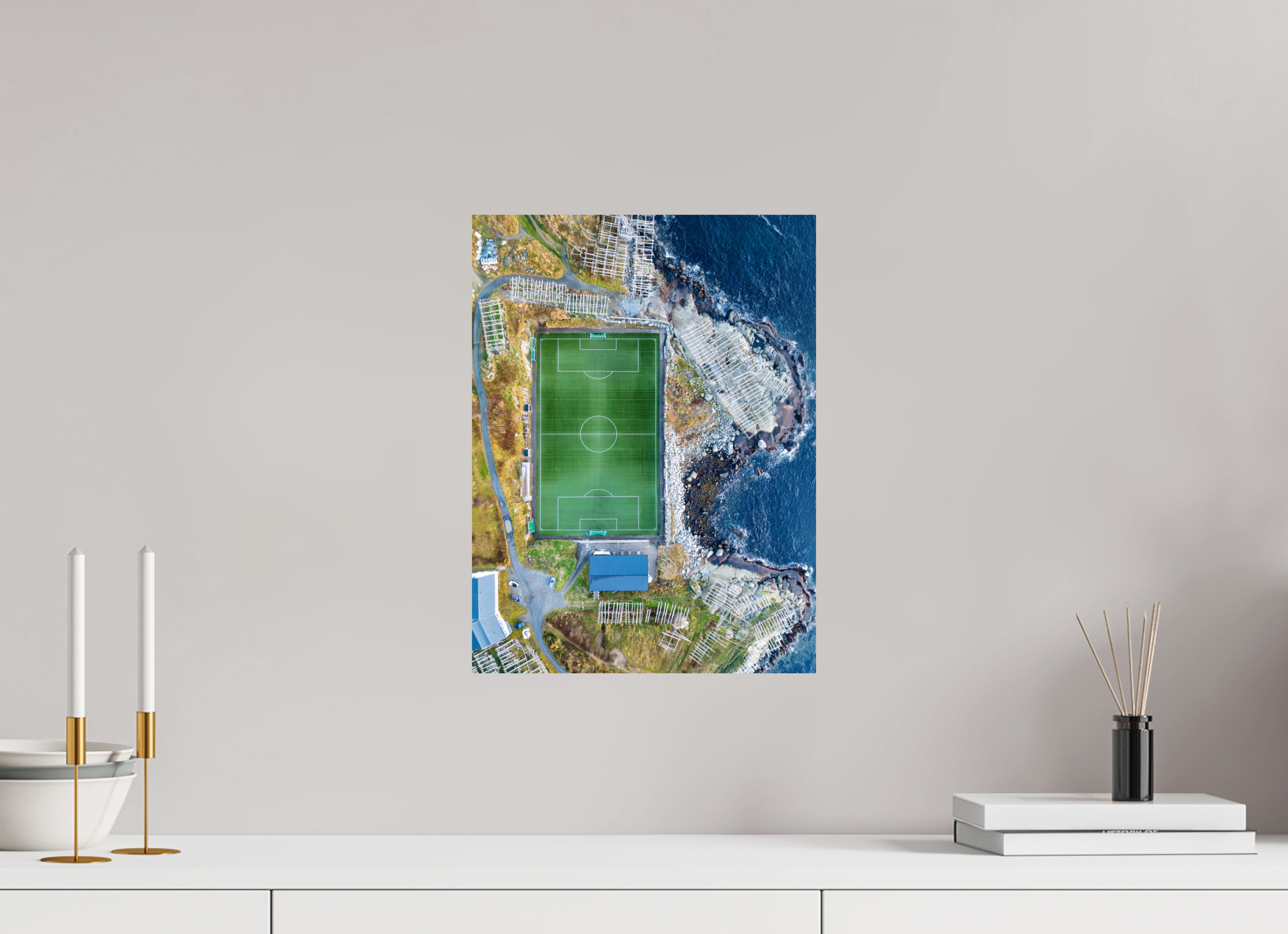 30 x 40 cm, Fine Art Print auf Alu-Dibond Play by the Sea