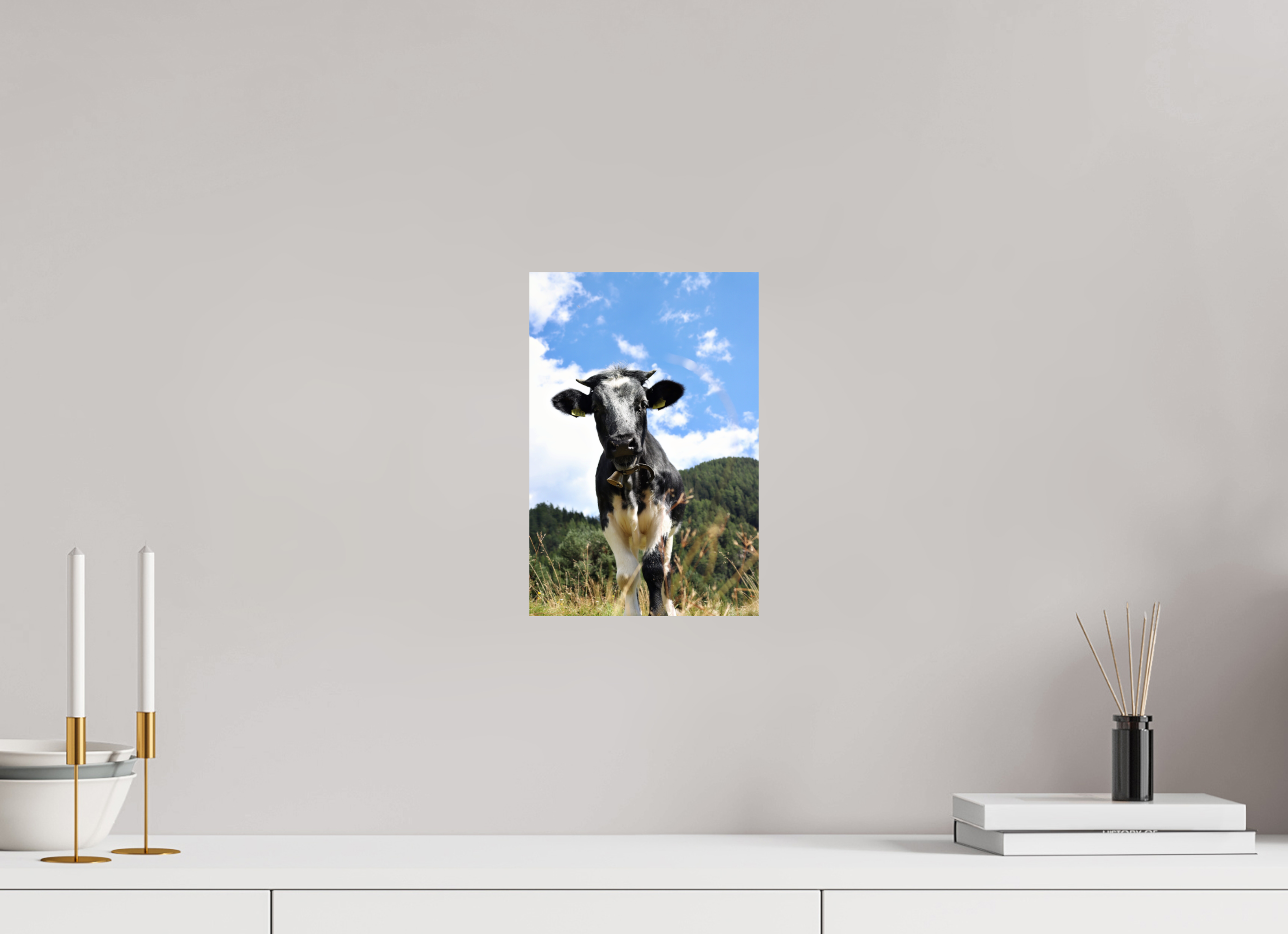 20 x 30 cm, Fine Art Print auf Alu-Dibond Field Perspective