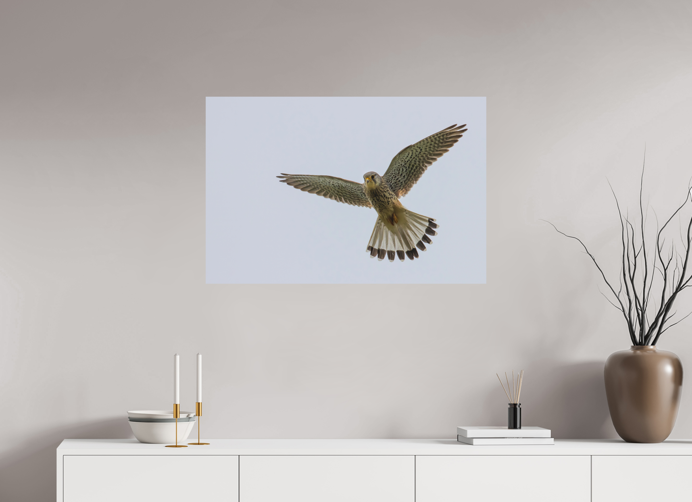 90 x 60 cm, Fine-Art Matt Hovering Hunter