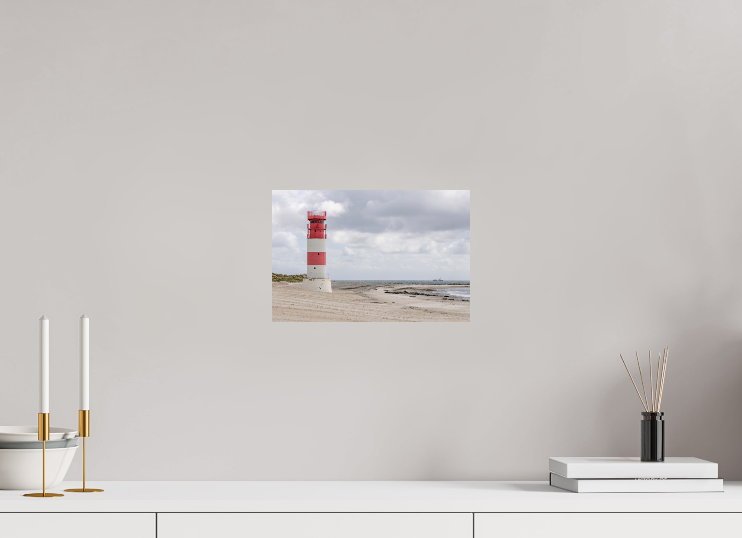 30 x 20 cm, Fine Art Print auf Alu-Dibond Coastal Sanctuary