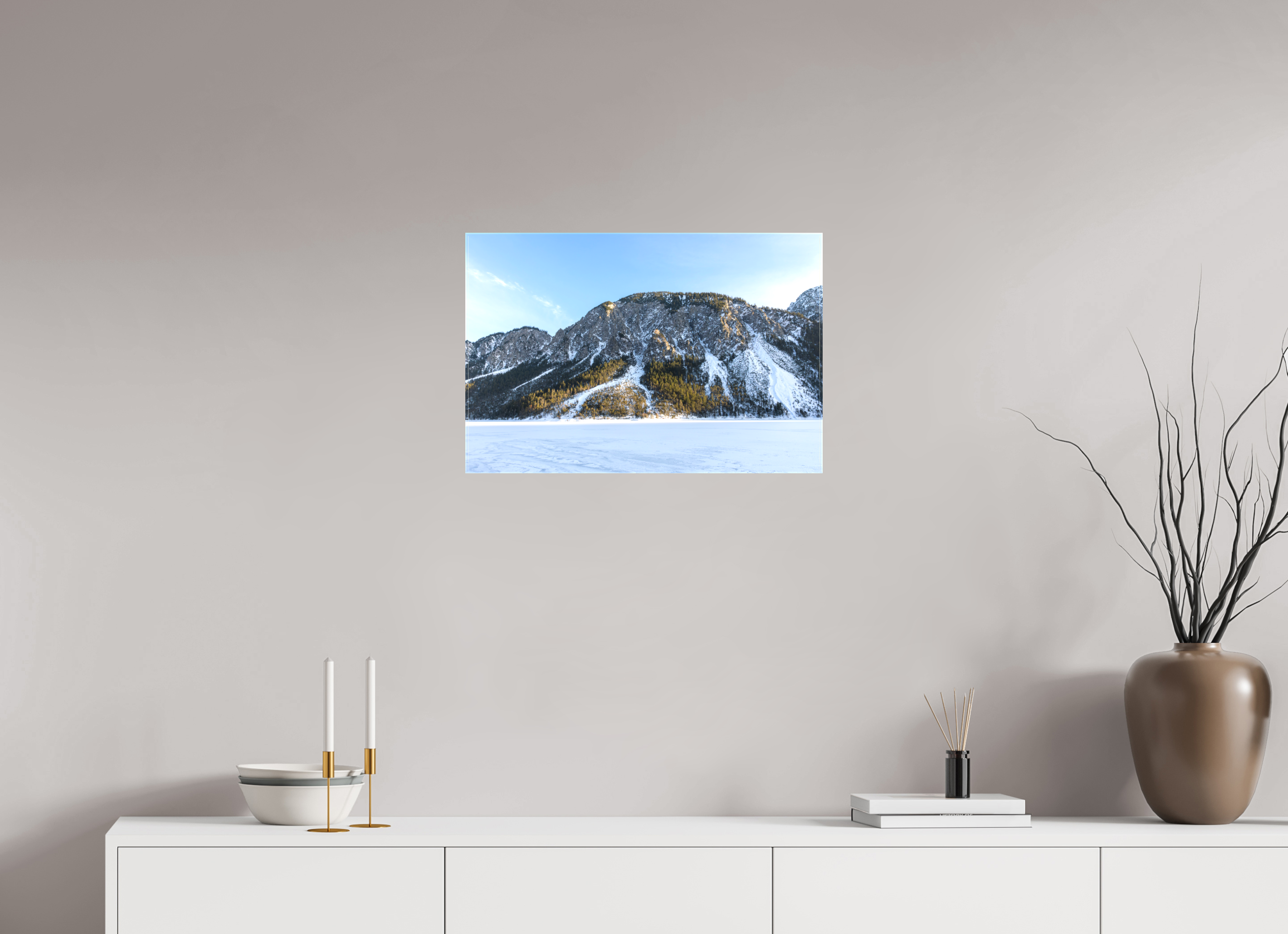 60 x 40 cm, Leinwand Evening Silence