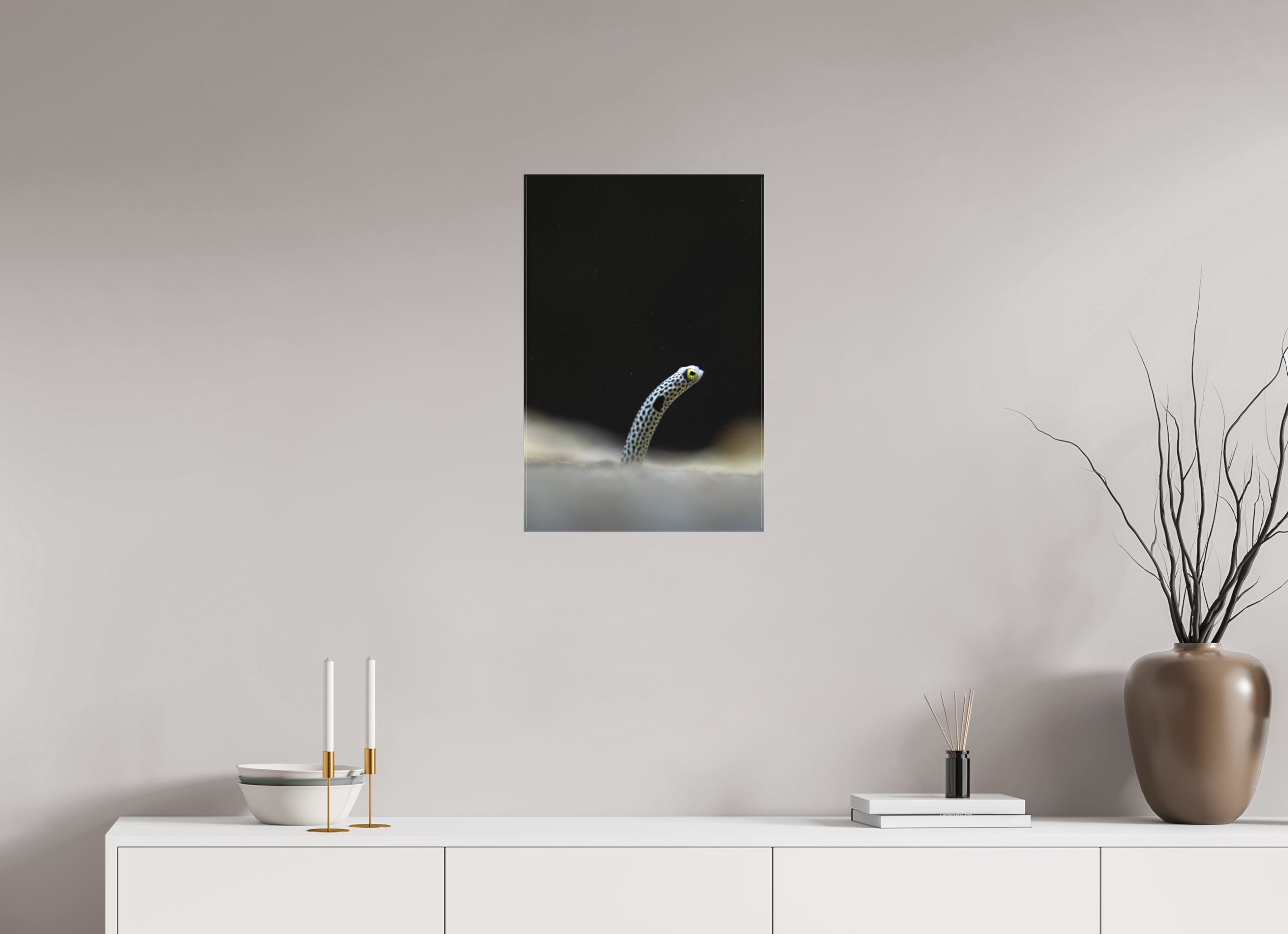 40 x 60 cm, Leinwand Eyes in the Sand