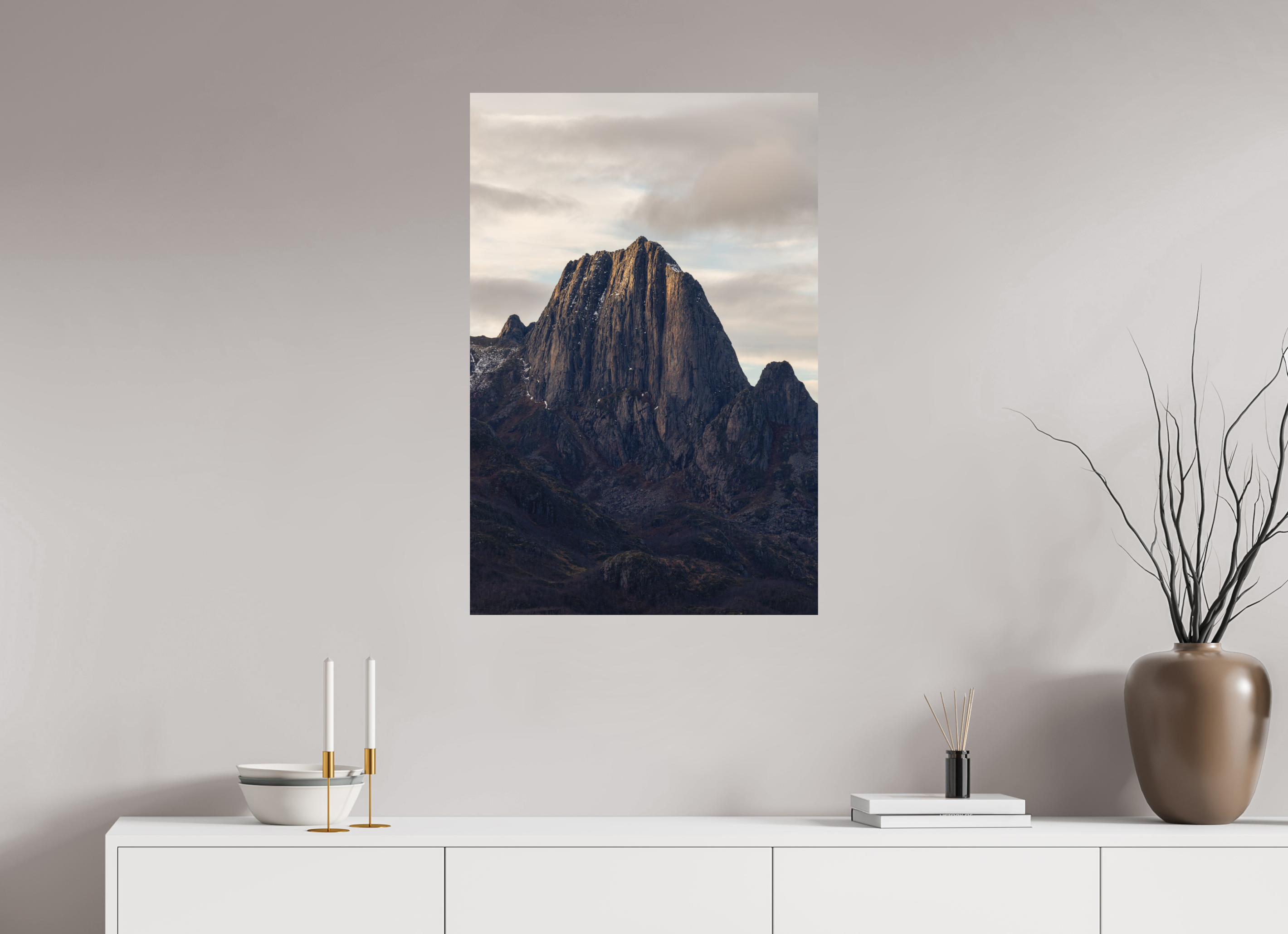 60 x 90 cm, Fine-Art Matt Summit Glow