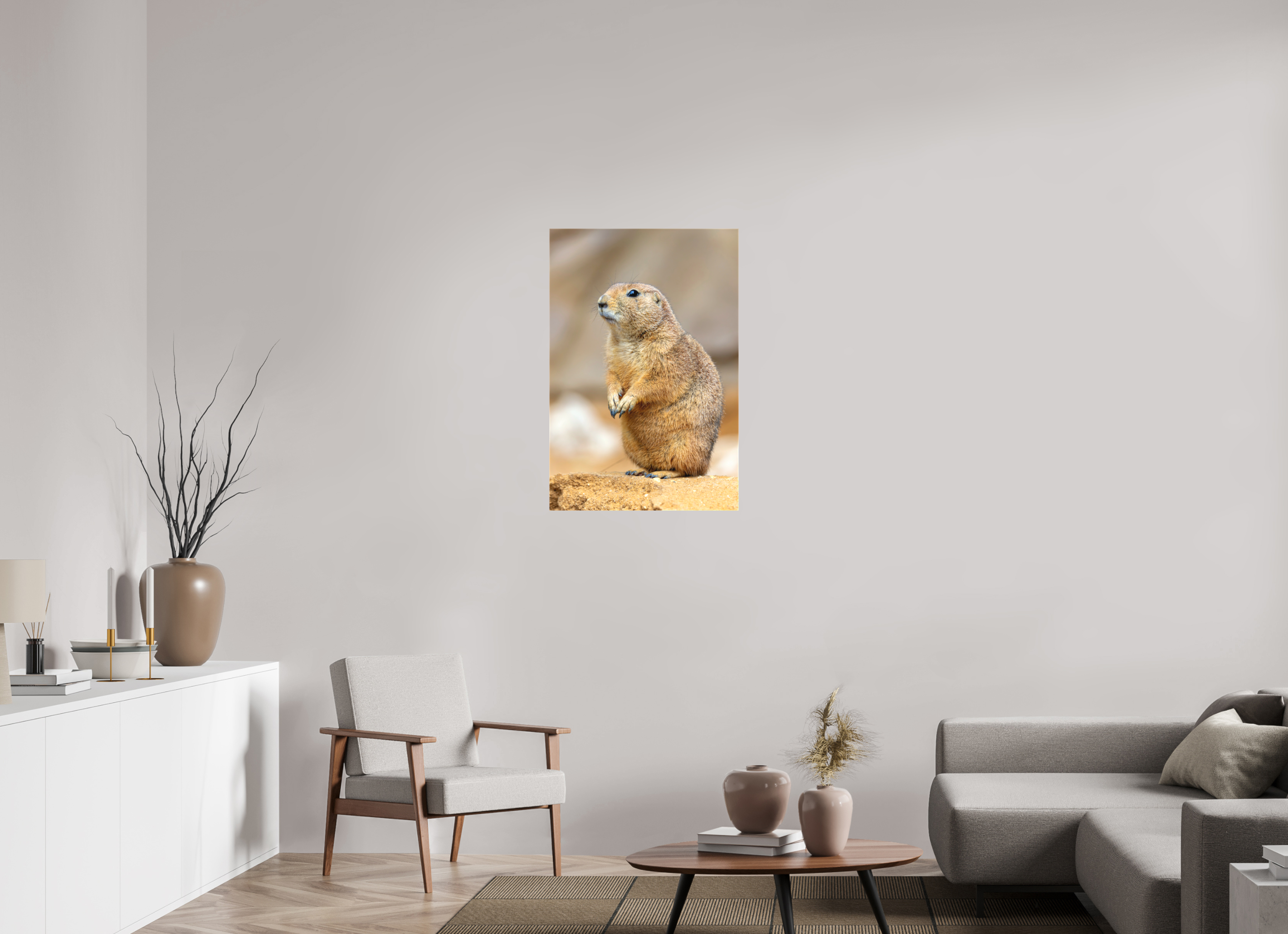60 x 90 cm, Leinwand Standing Watch