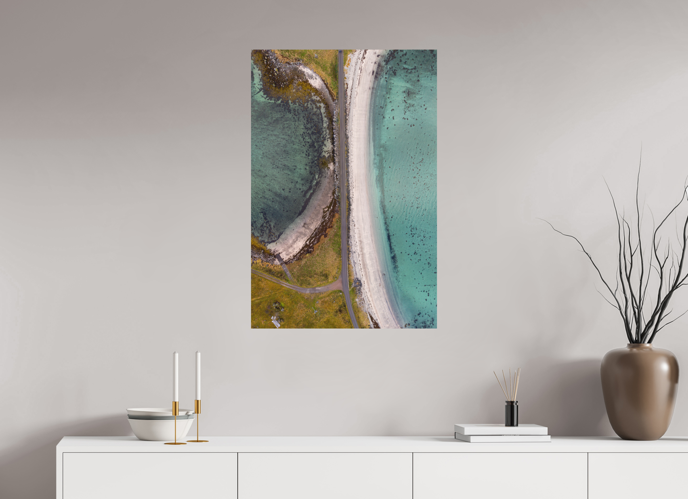 60 x 90 cm, Fine-Art Matt Between the Bays