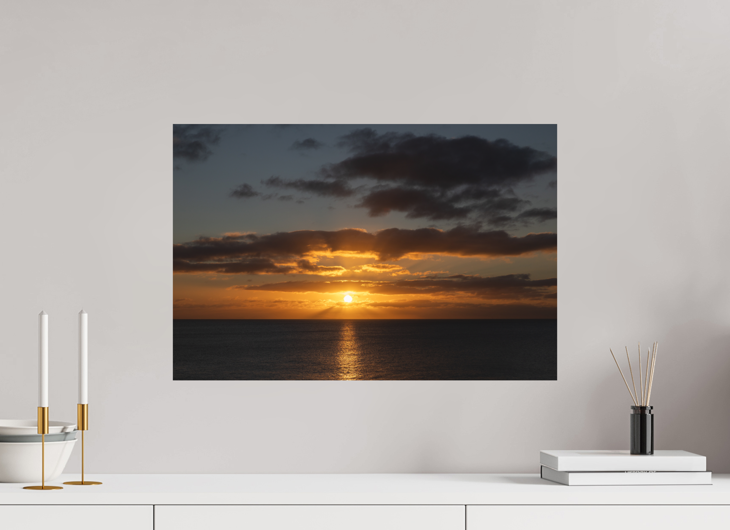 60 x 40 cm, Fine-Art Print Matt Celtic Sunset