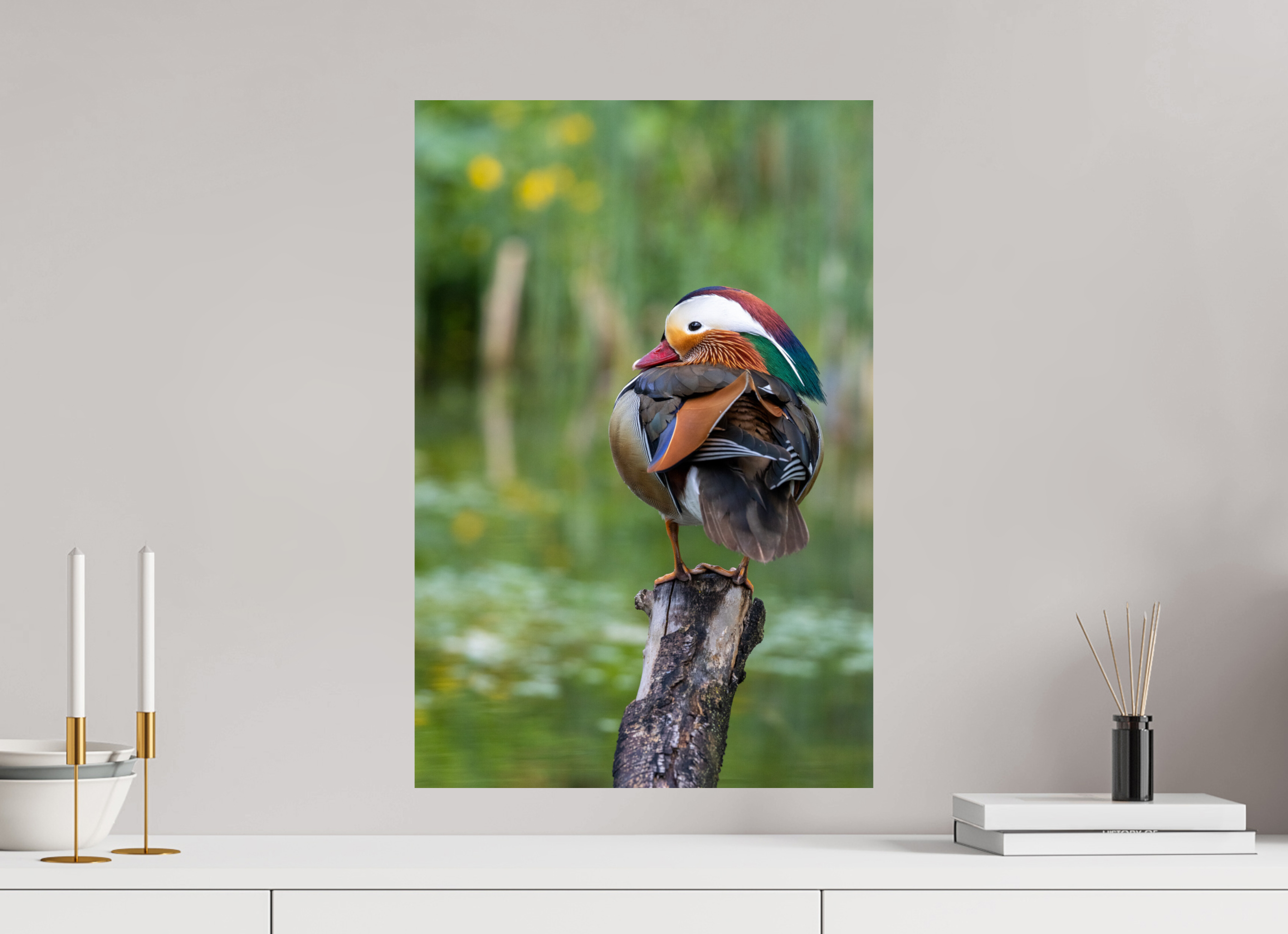 40 x 60 cm, Fine Art Print auf Alu-Dibond Perched Beauty
