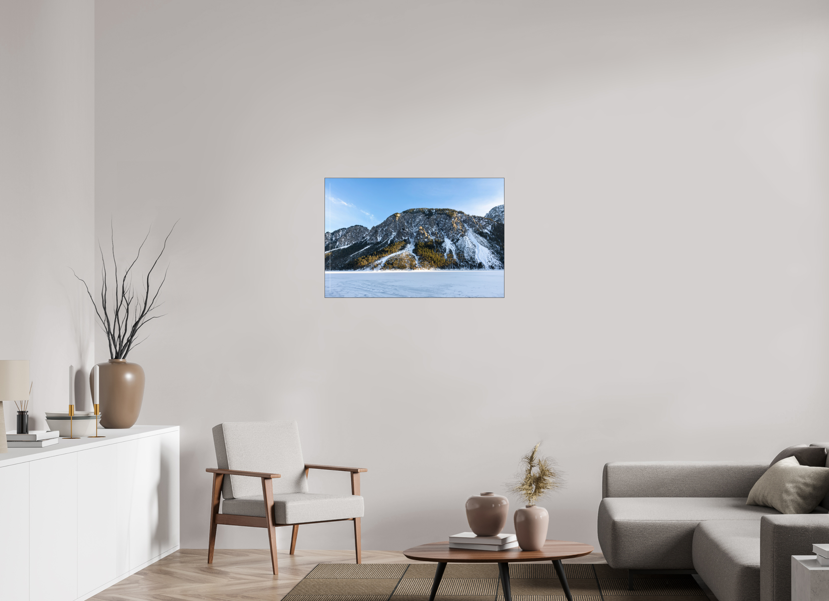 90 x 60 cm, Foto-Abzug hinter Acrylglas glänzend Evening Silence