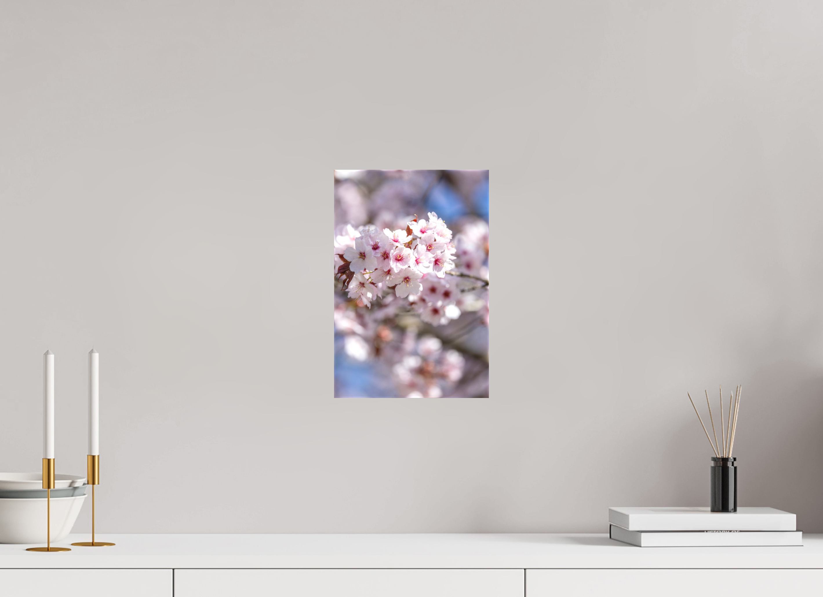 20 x 30 cm, Leinwand Cherry Blossom