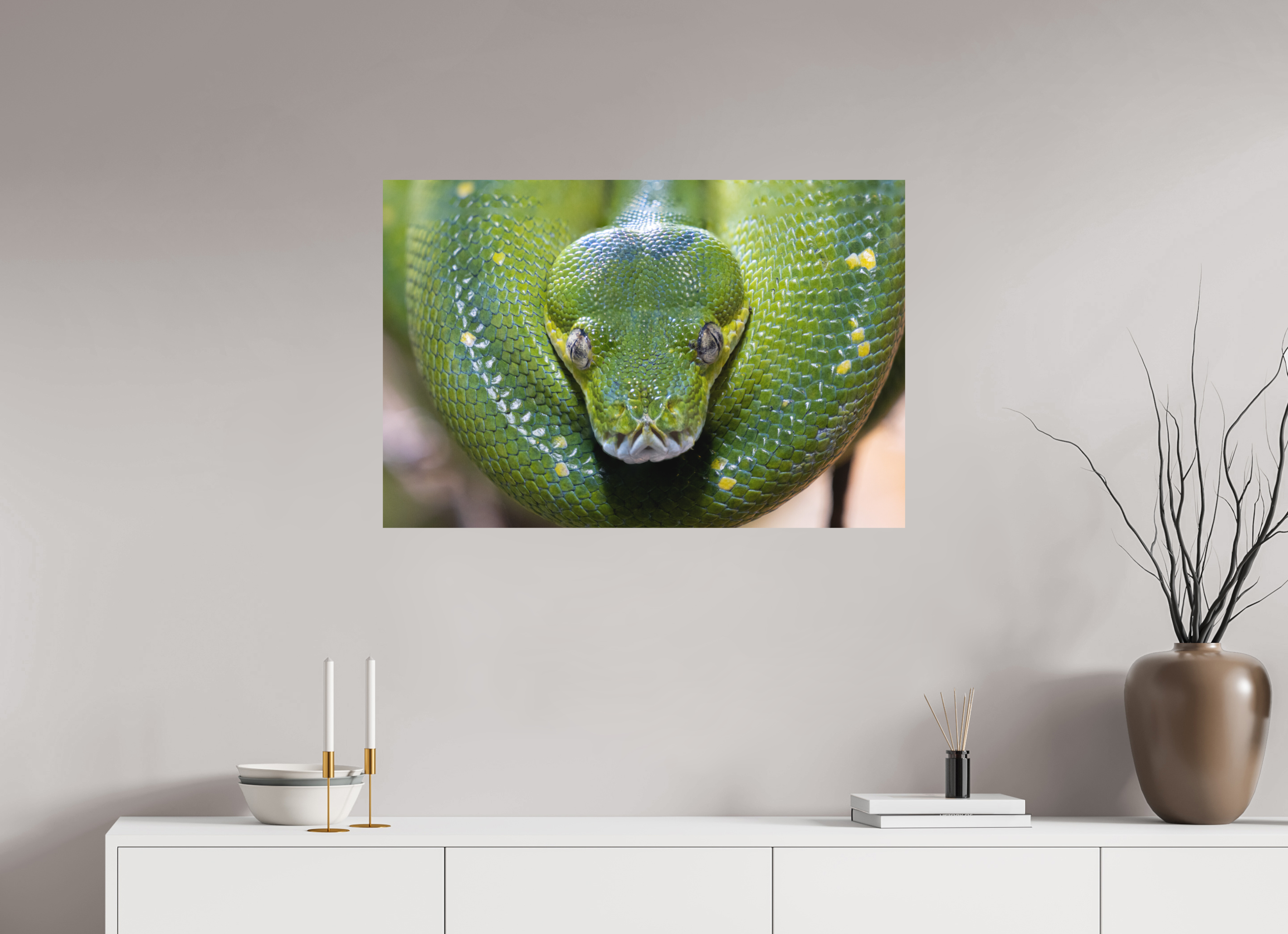 90 x 60 cm, Fine-Art Print Matt Primal Eye