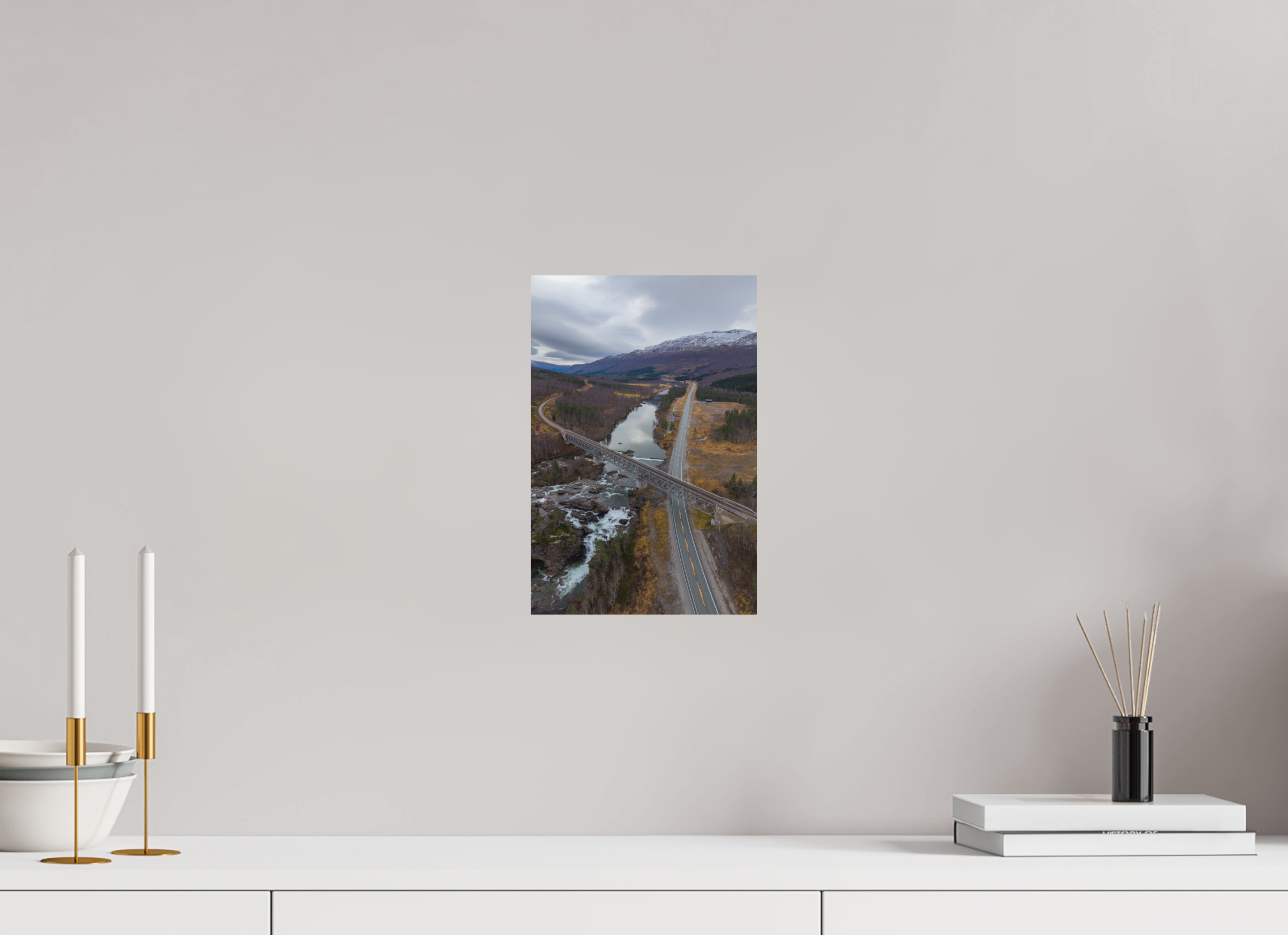 20 x 30 cm, Fine-Art Matt Crossing Lines