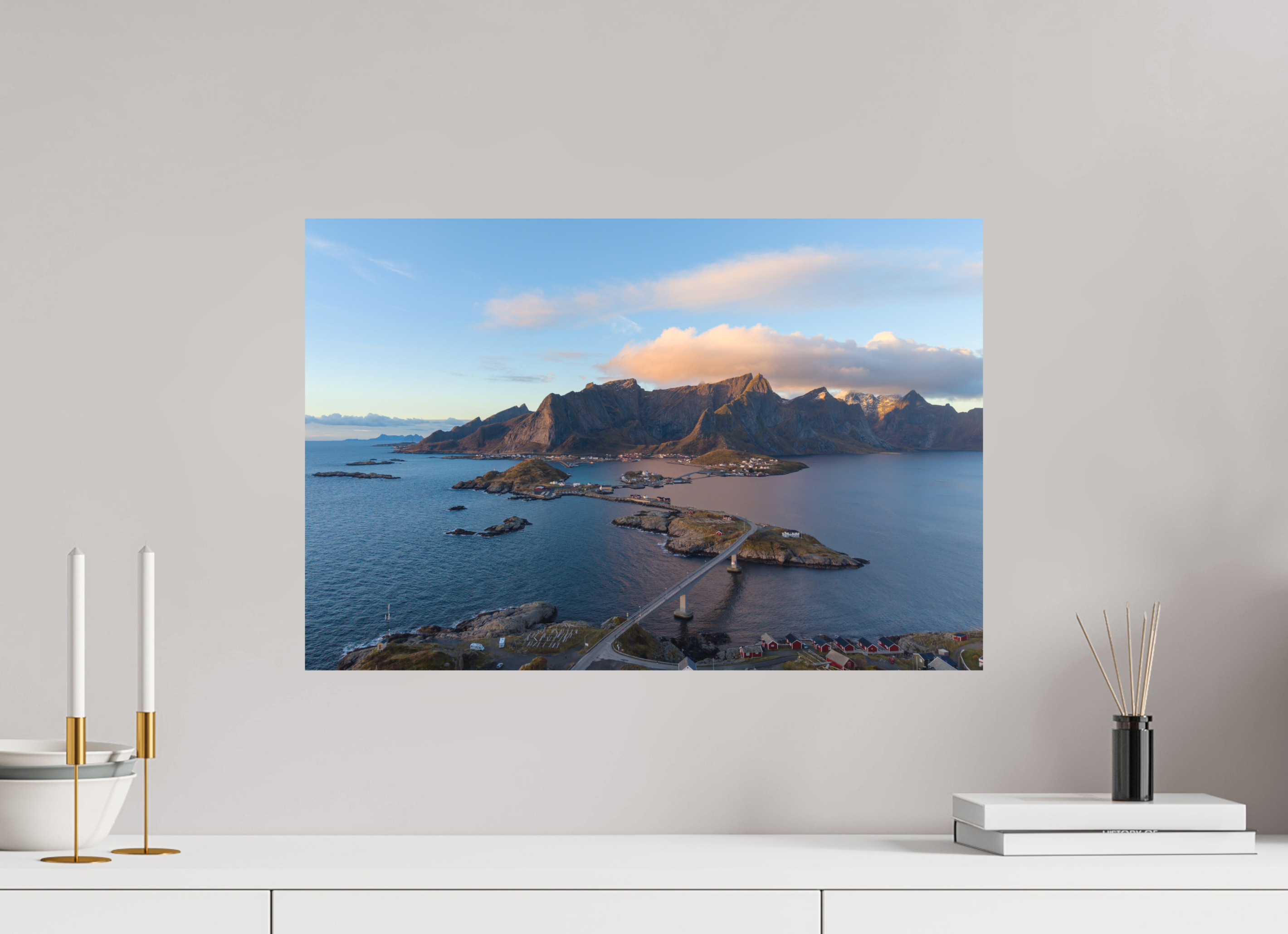 60 x 40 cm, Fine-Art Matt Coastal Link