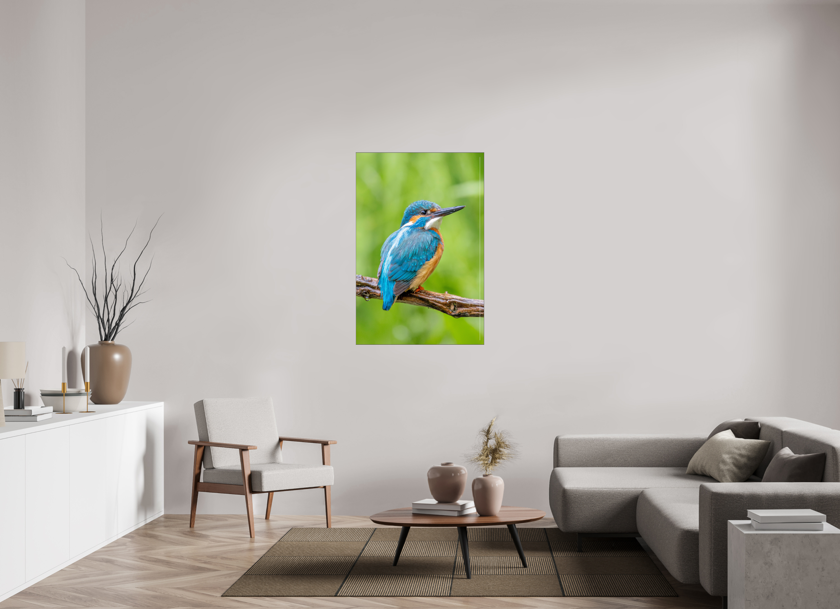 80 x 120 cm, Foto-Abzug hinter Acrylglas glänzend Natures Jewel
