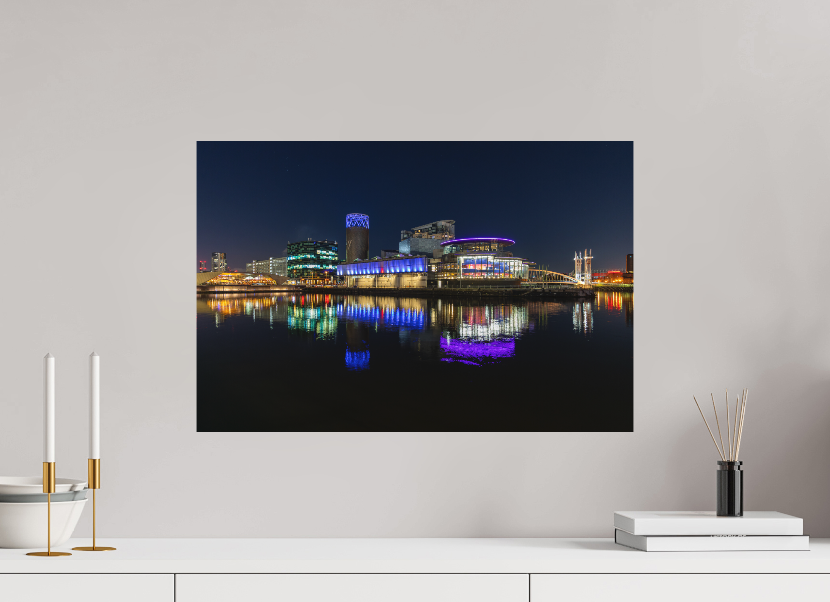 60 x 40 cm, Fine-Art Print Matt Urban Reflections