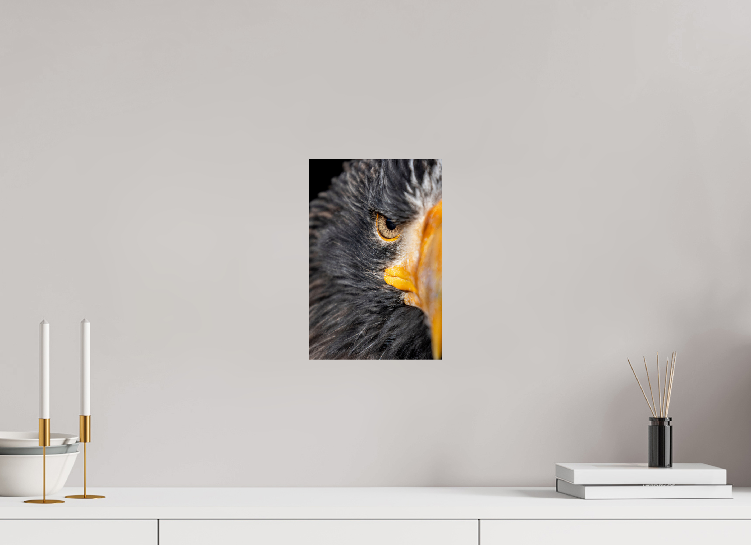 20 x 30 cm, Fine Art Print auf Alu-Dibond Piercing Gaze