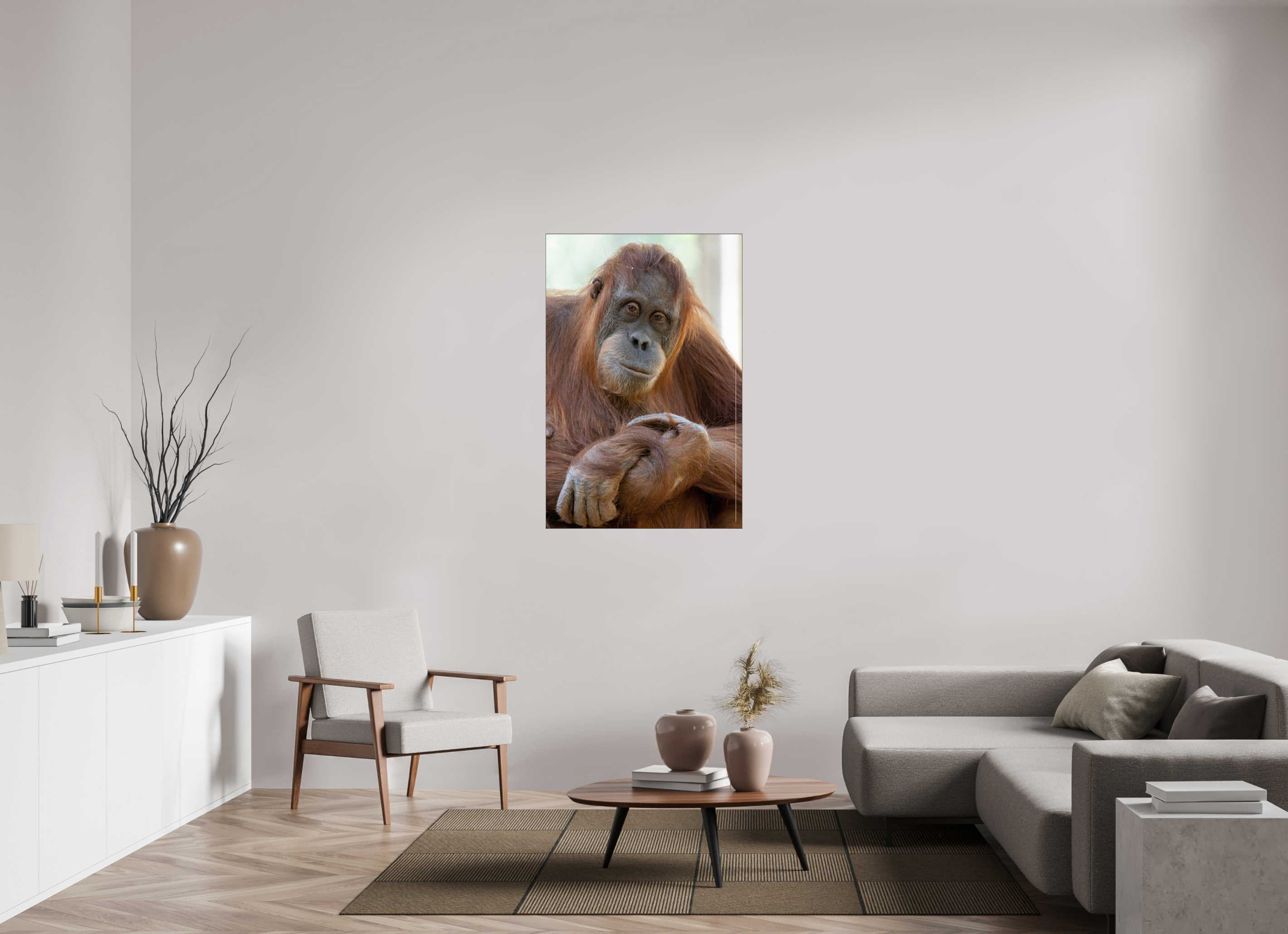 80 x 120 cm, Foto-Abzug hinter Acrylglas glänzend Soulful Gaze