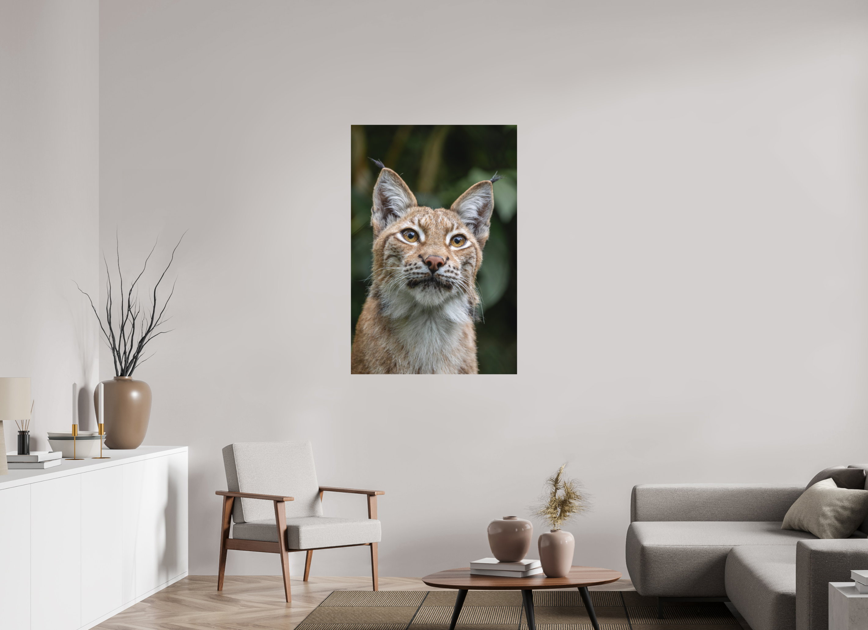 80 x 120 cm, Fine-Art Print Matt Forest Eyes