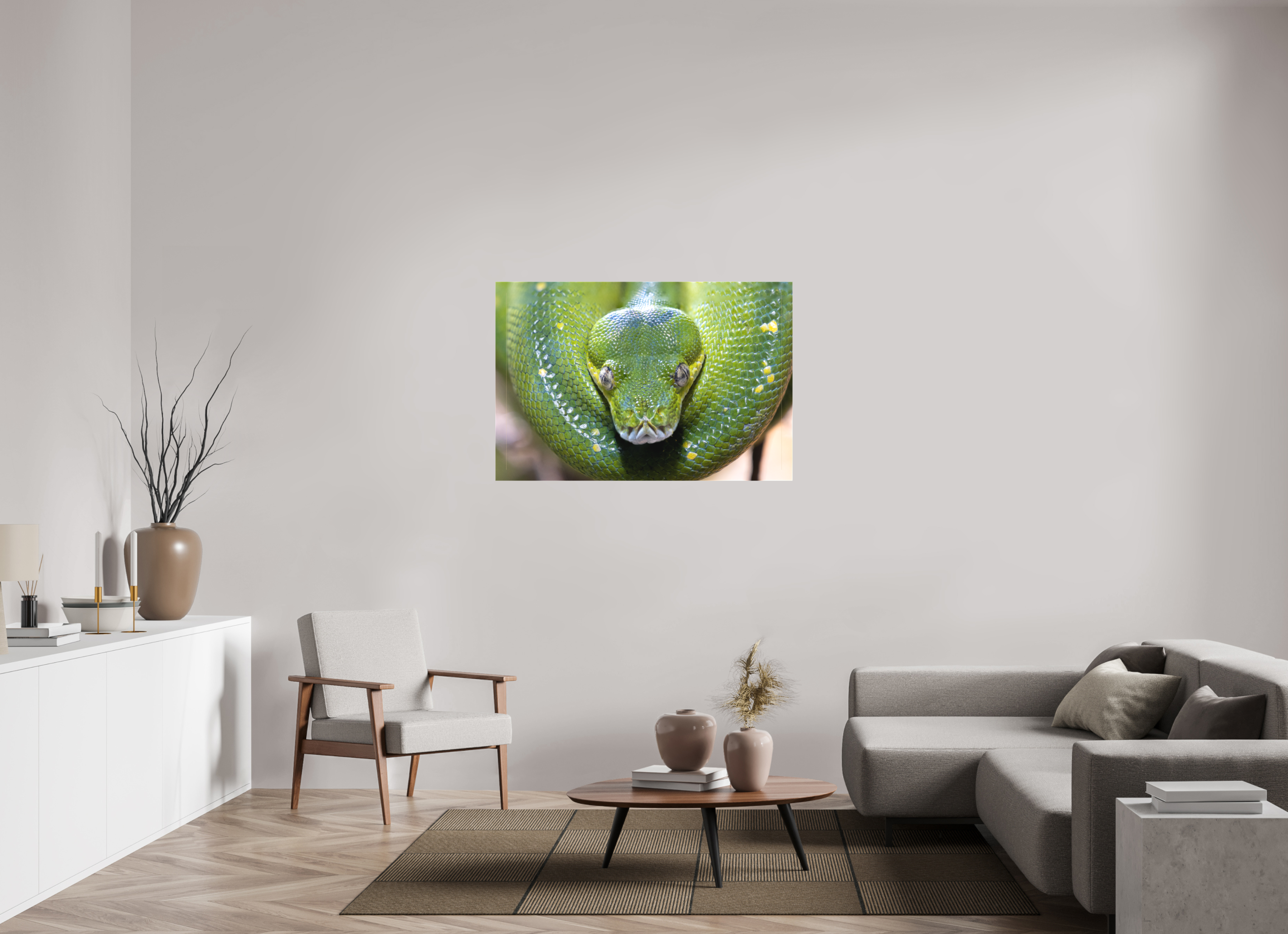 120 x 80 cm, Leinwand Primal Eye