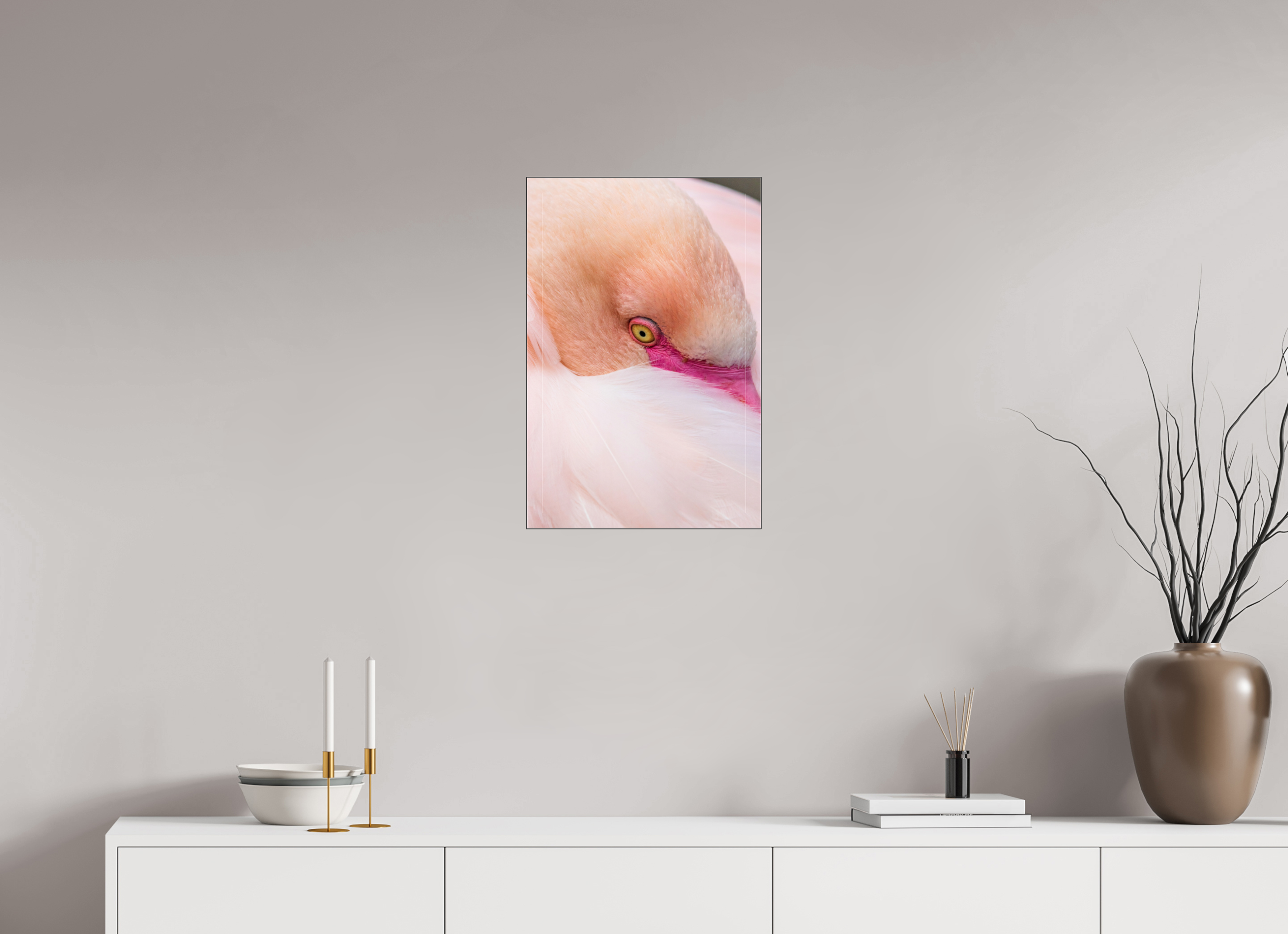 40 x 60 cm, Foto-Abzug hinter Acrylglas glänzend Gentle Watcher