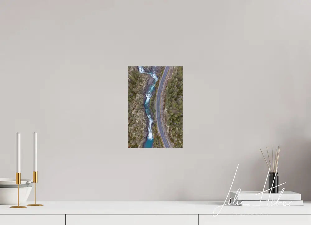 20 x 30 cm, Fine-Art Matt Aerial Rapids