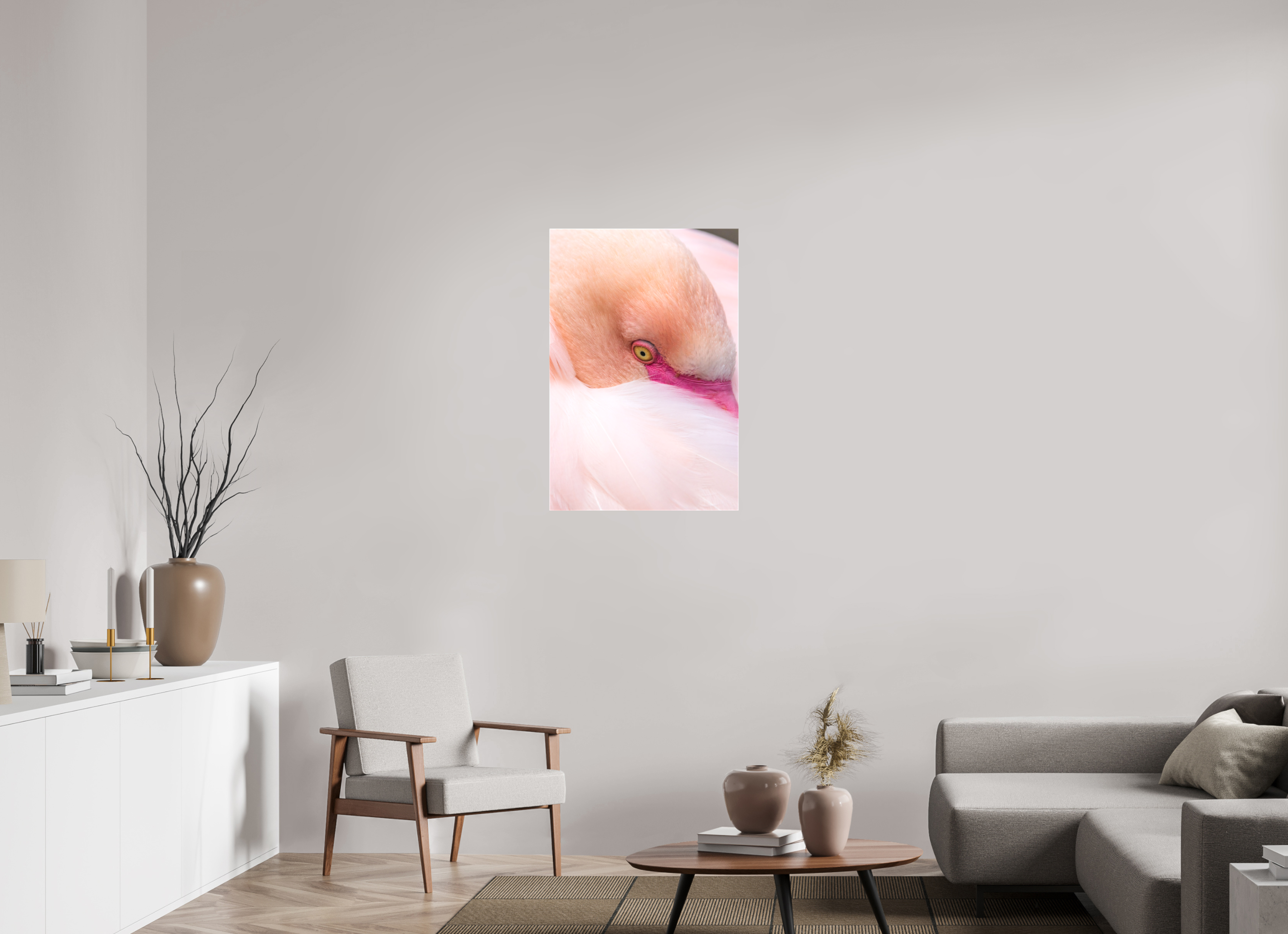 60 x 90 cm, Leinwand Gentle Watcher
