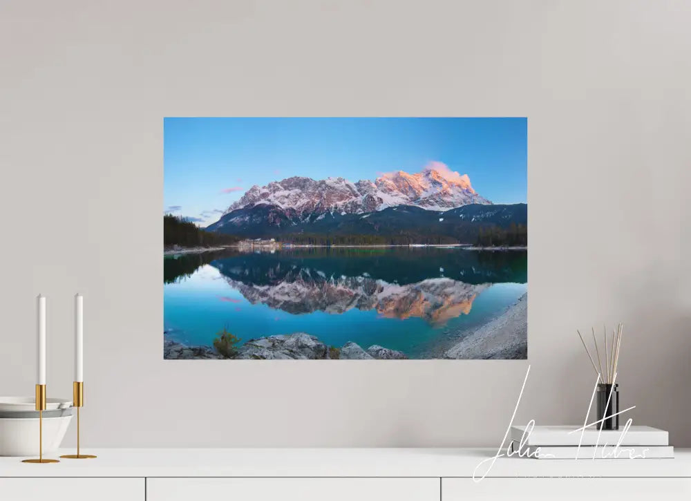 60 x 40 cm, Fine-Art Matt Alpine Glow