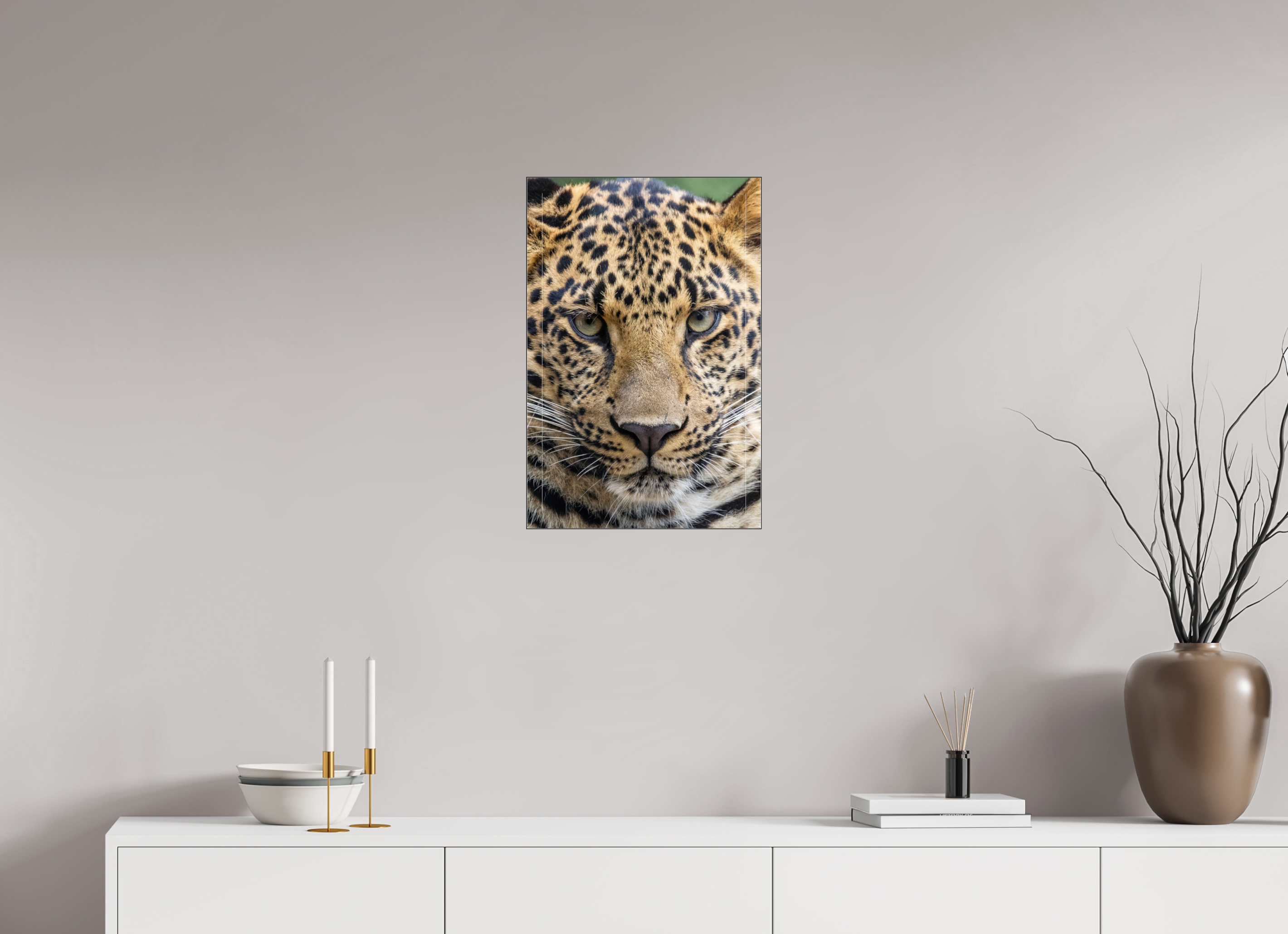 40 x 60 cm, Foto-Abzug hinter Acrylglas glänzend Wild Focus