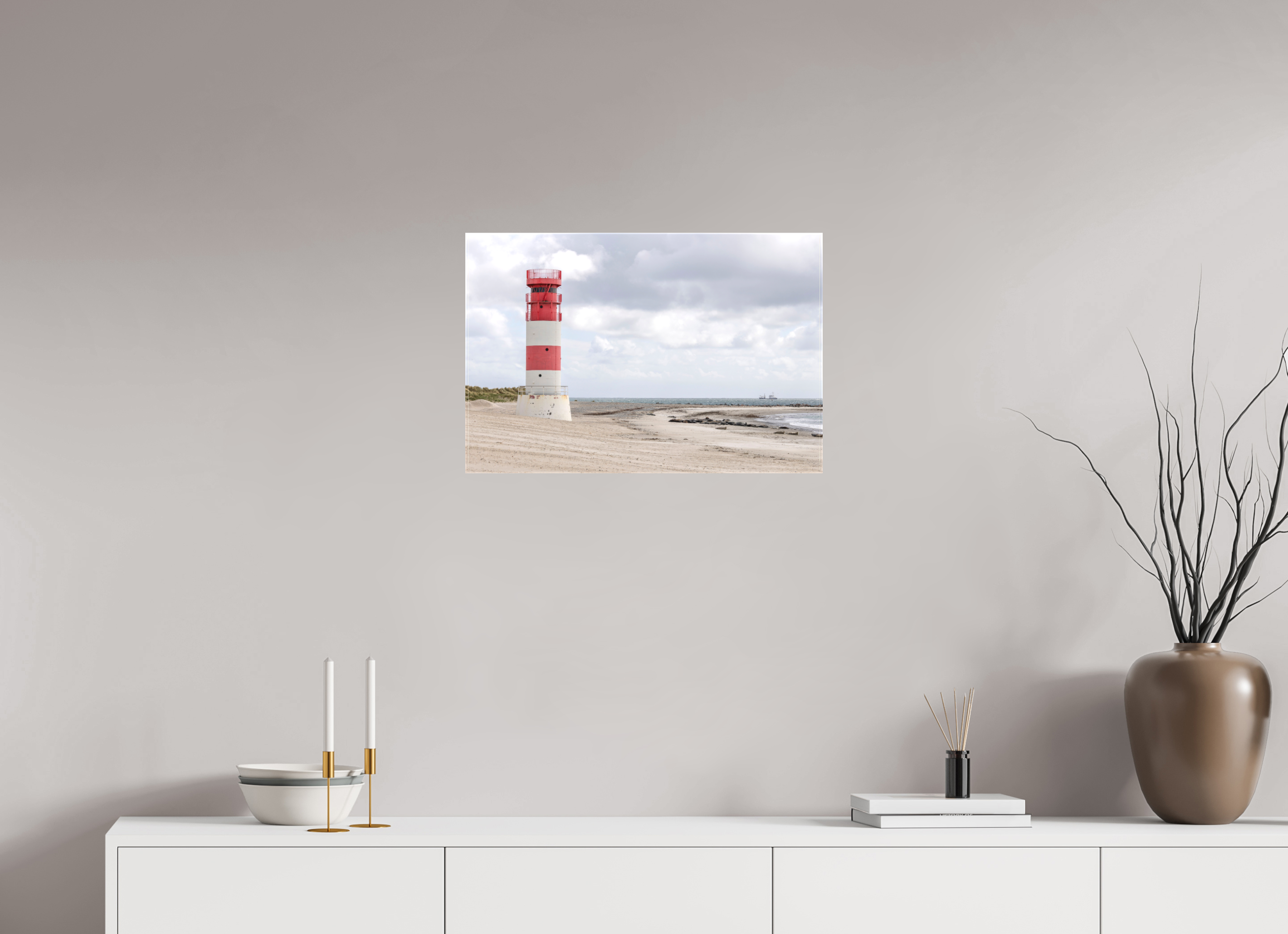 60 x 40 cm, Leinwand Coastal Sanctuary