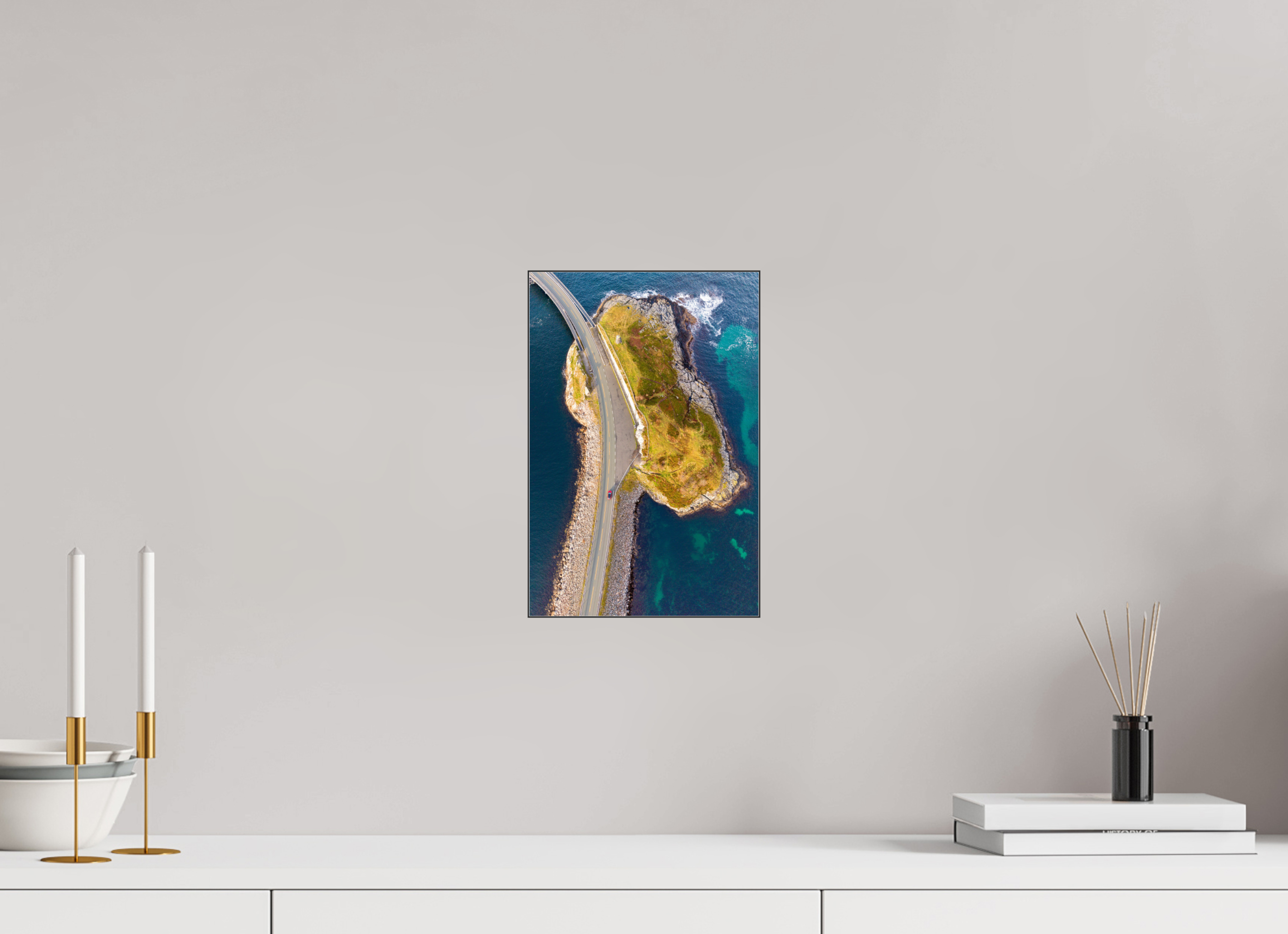 20 x 30 cm, Foto-Abzug hinter Acrylglas glänzend Sea Crossing