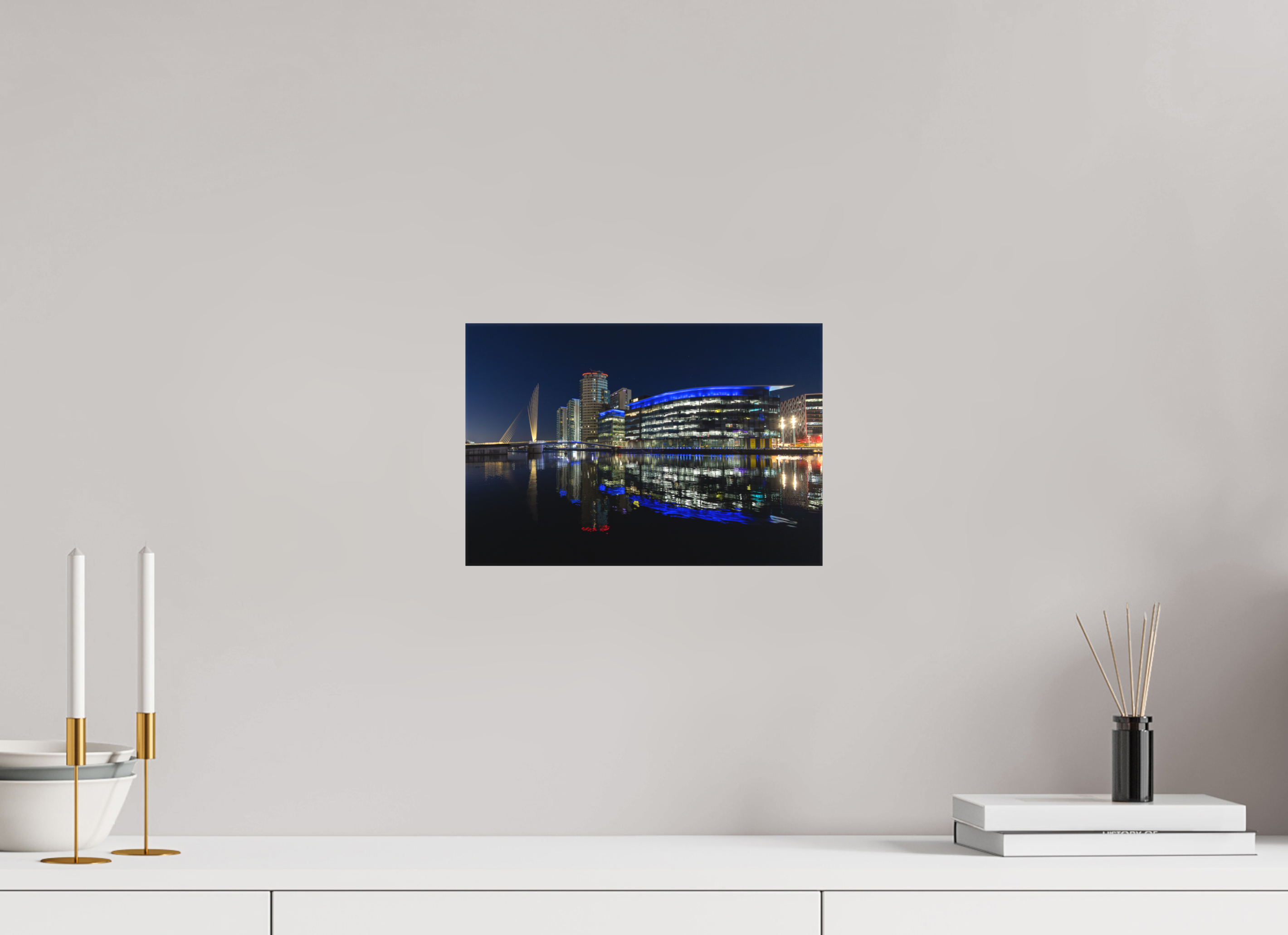 30 x 20 cm, Leinwand City After Dark