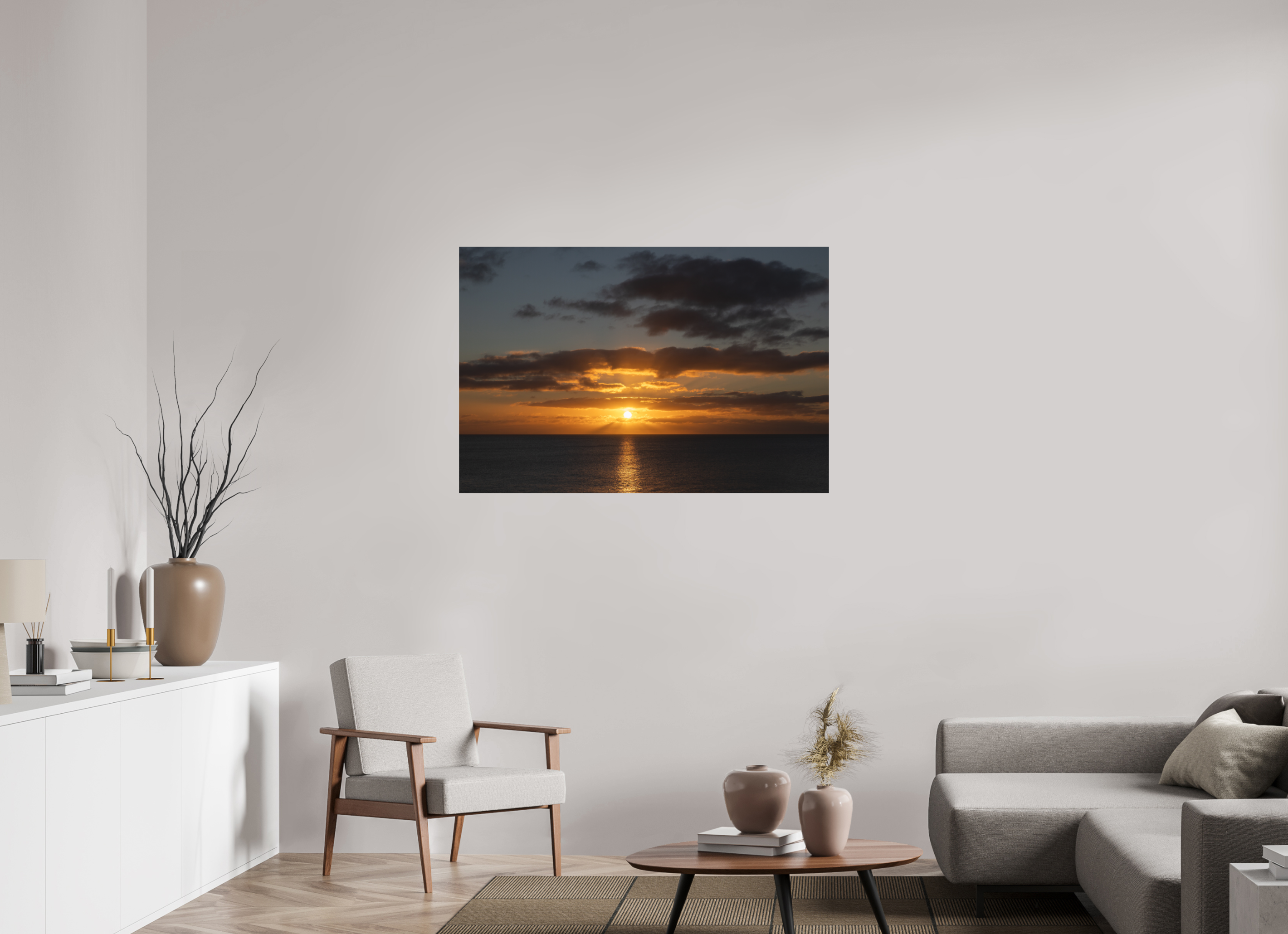 120 x 80 cm, Fine-Art Print Matt Celtic Sunset