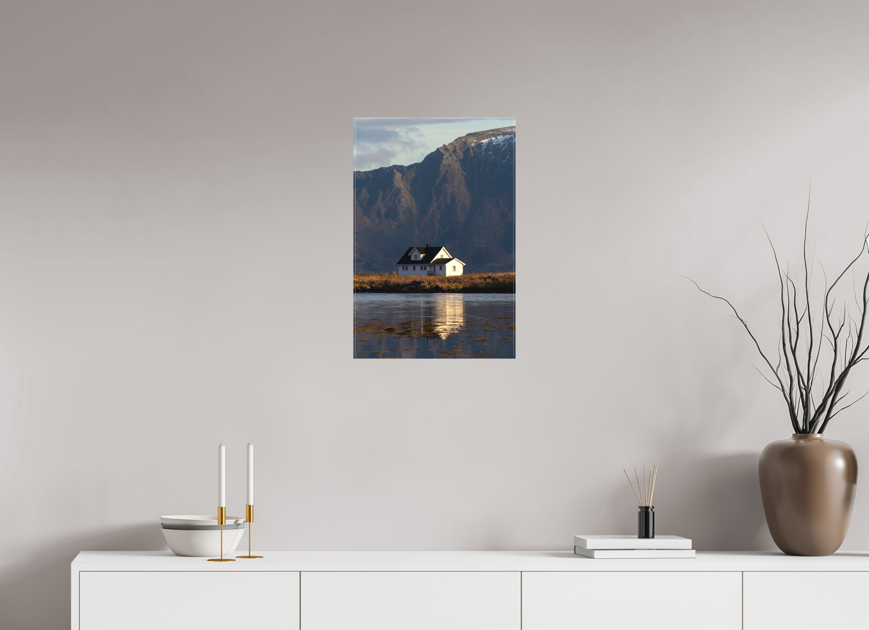 40 x 60 cm, Leinwand House by the Sea