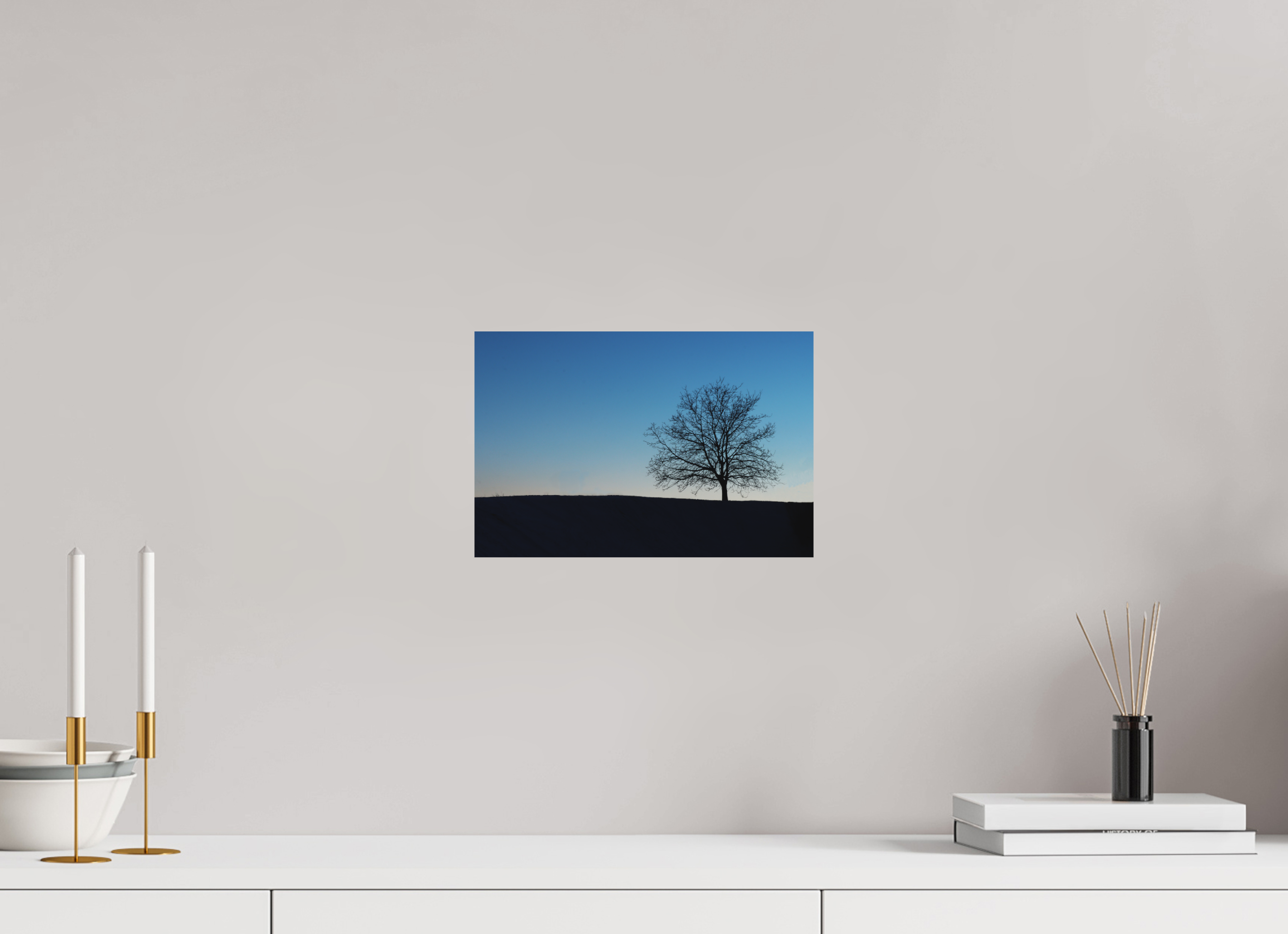 30 x 20 cm, Fine-Art Matt Lonely Tree