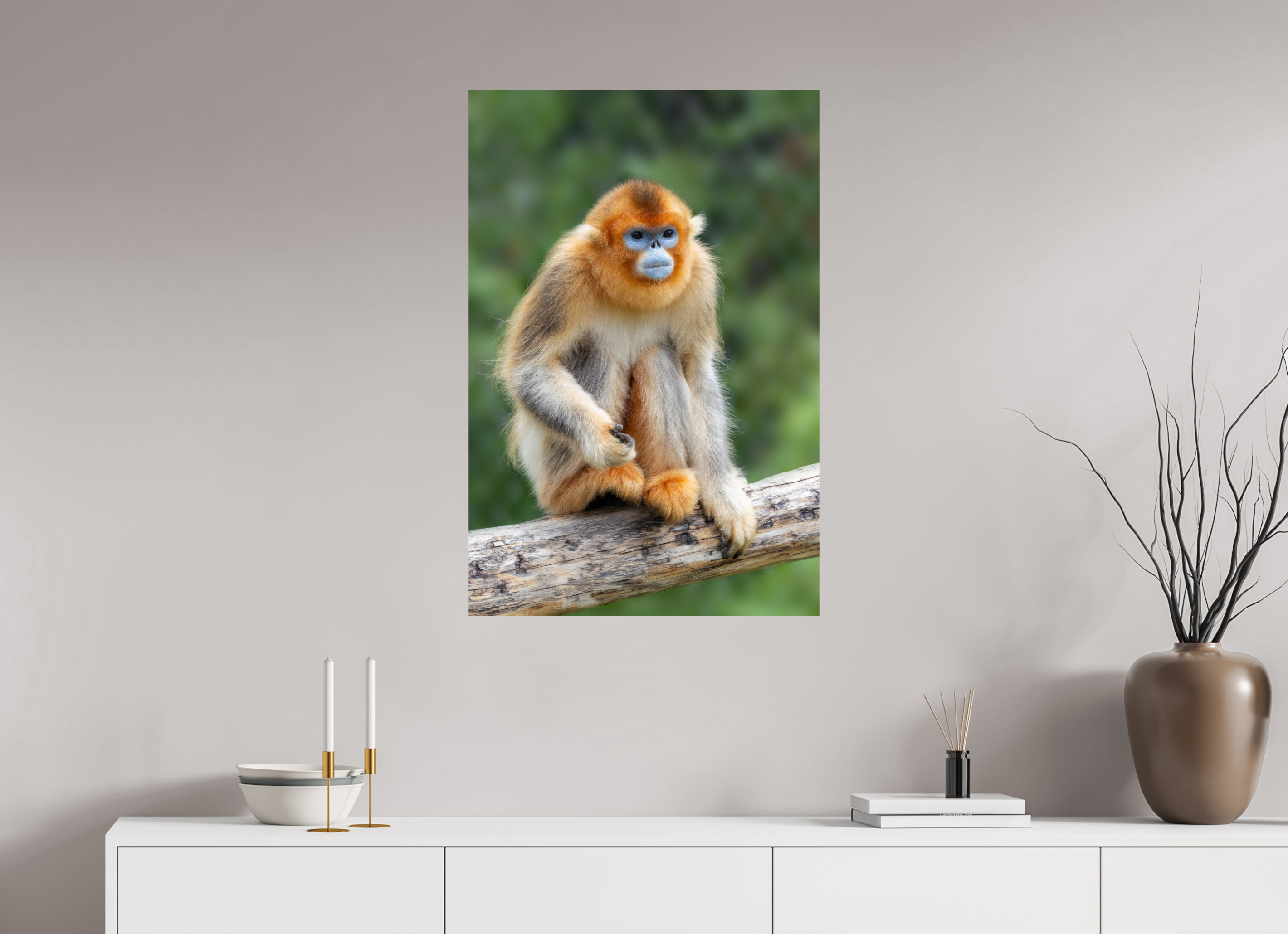 60 x 90 cm, Fine Art Print auf Alu-Dibond Golden Rest