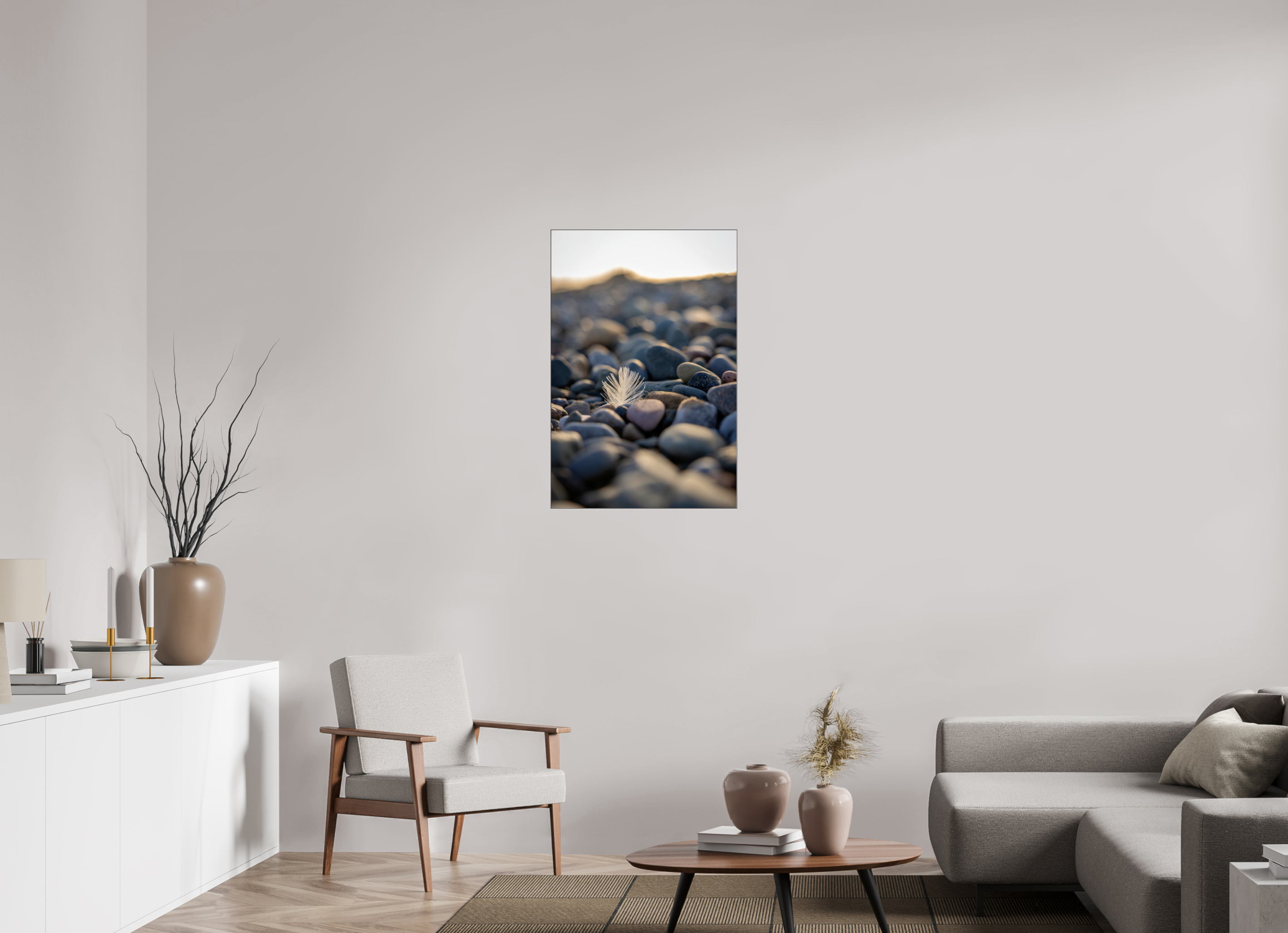 60 x 90 cm, Foto-Abzug hinter Acrylglas glänzend Soft Contrast