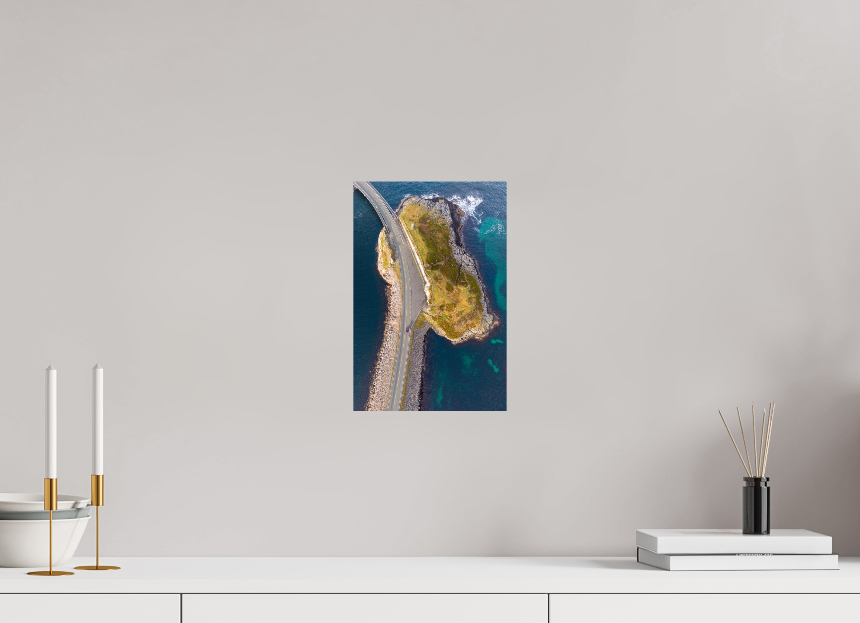 20 x 30 cm, Fine Art Print auf Alu-Dibond Sea Crossing