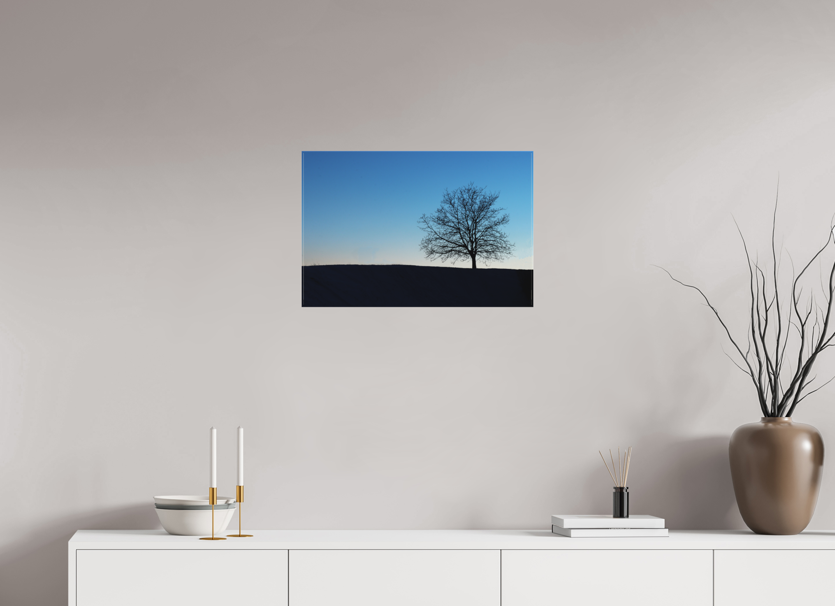 60 x 40 cm, Leinwand Lonely Tree