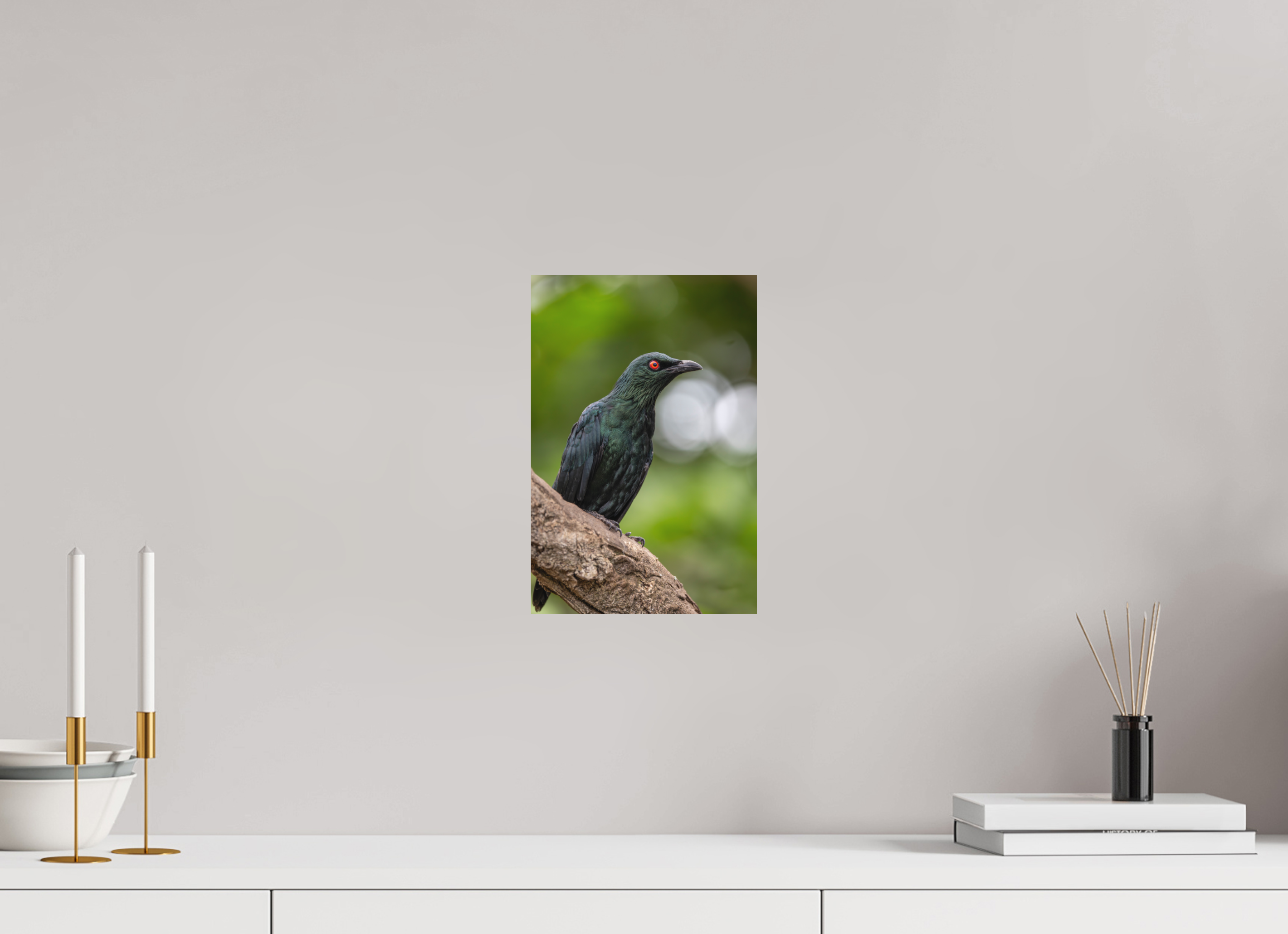 20 x 30 cm, Fine-Art Print Matt Crimson Gaze