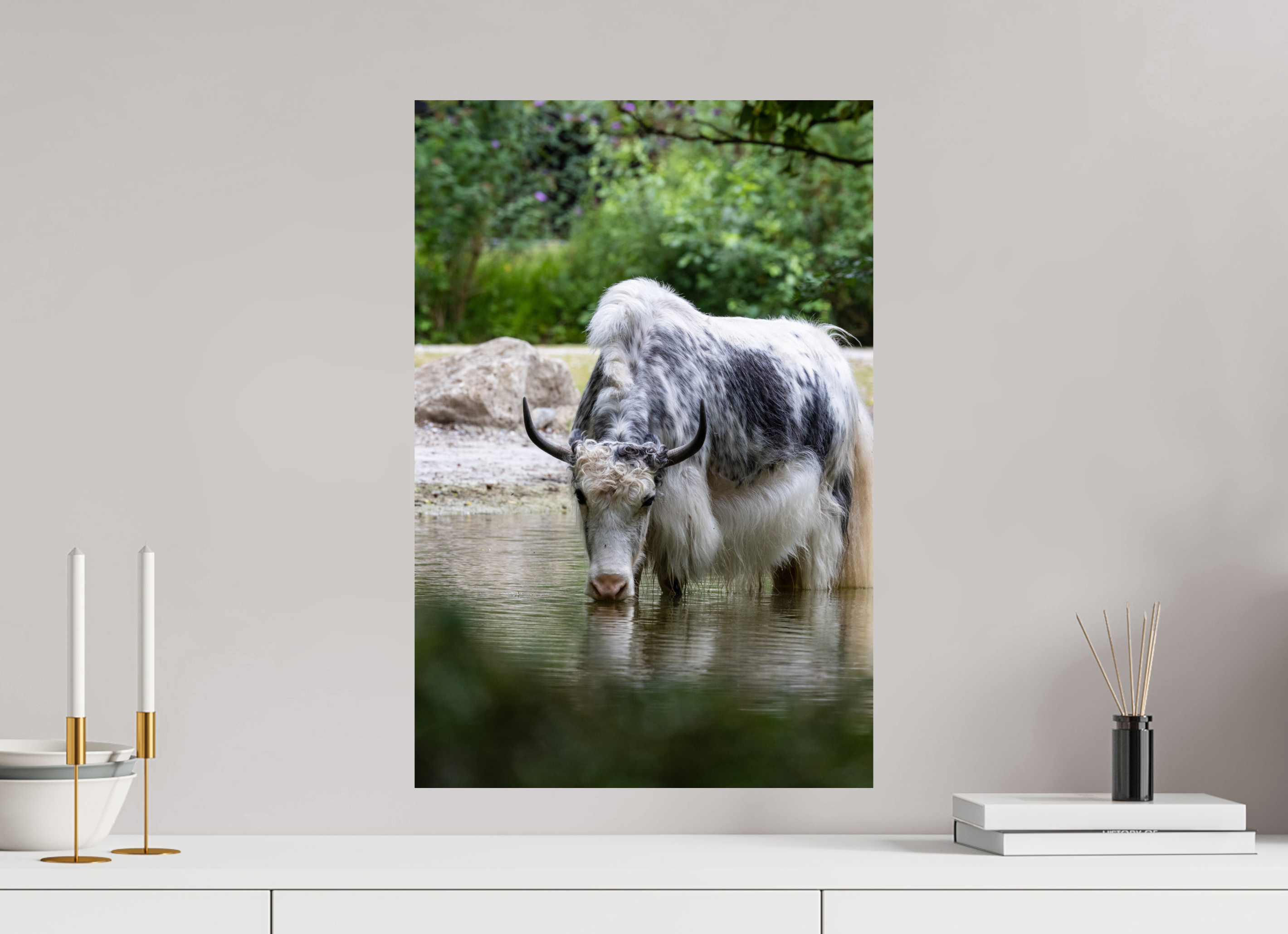 40 x 60 cm, Fine Art Print auf Alu-Dibond Quiet Thirst