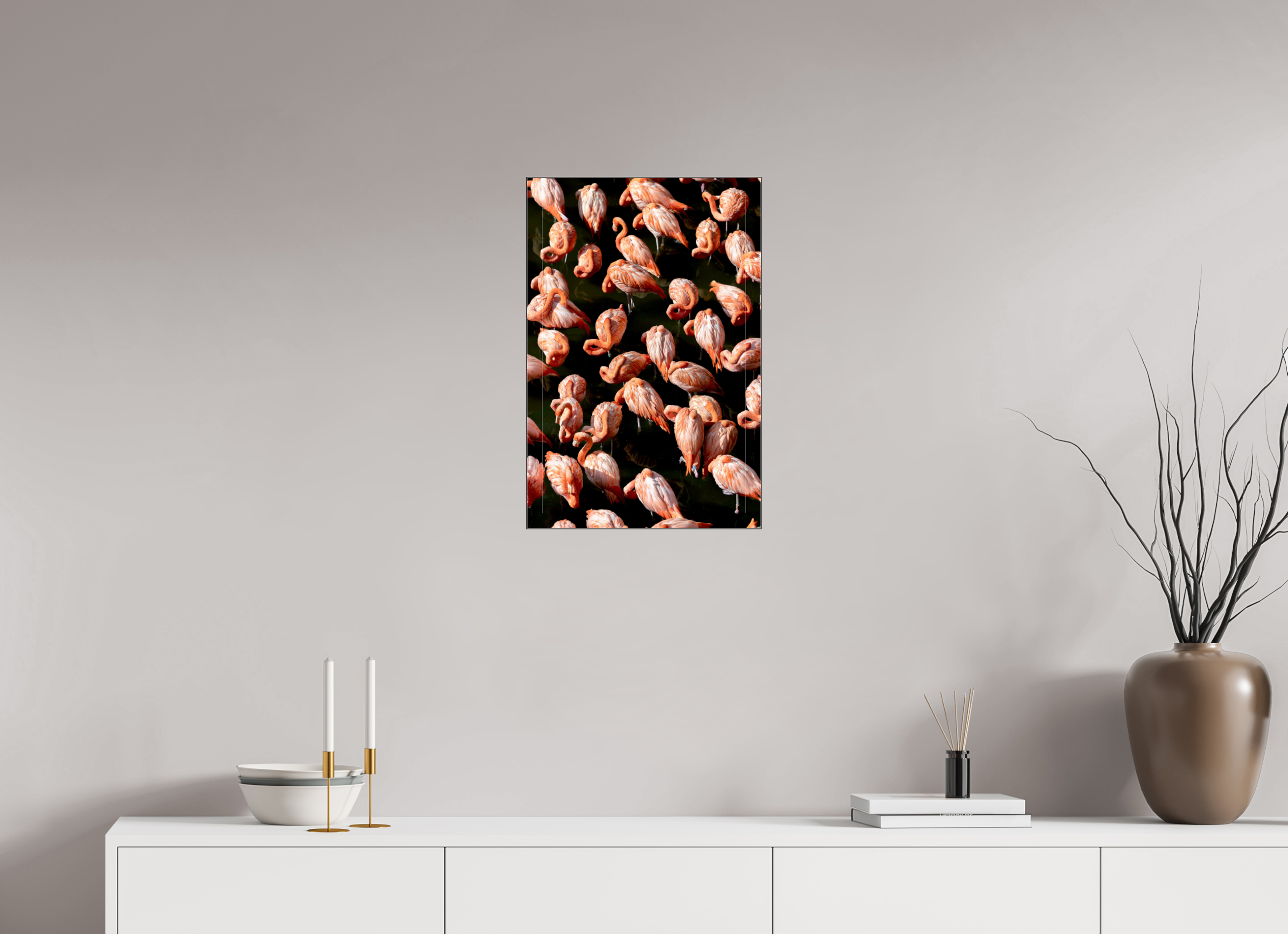40 x 60 cm, Foto-Abzug hinter Acrylglas glänzend The Pink Collective