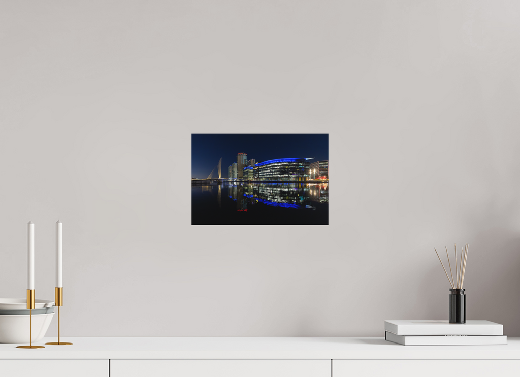 30 x 20 cm, Fine-Art Print Matt City After Dark