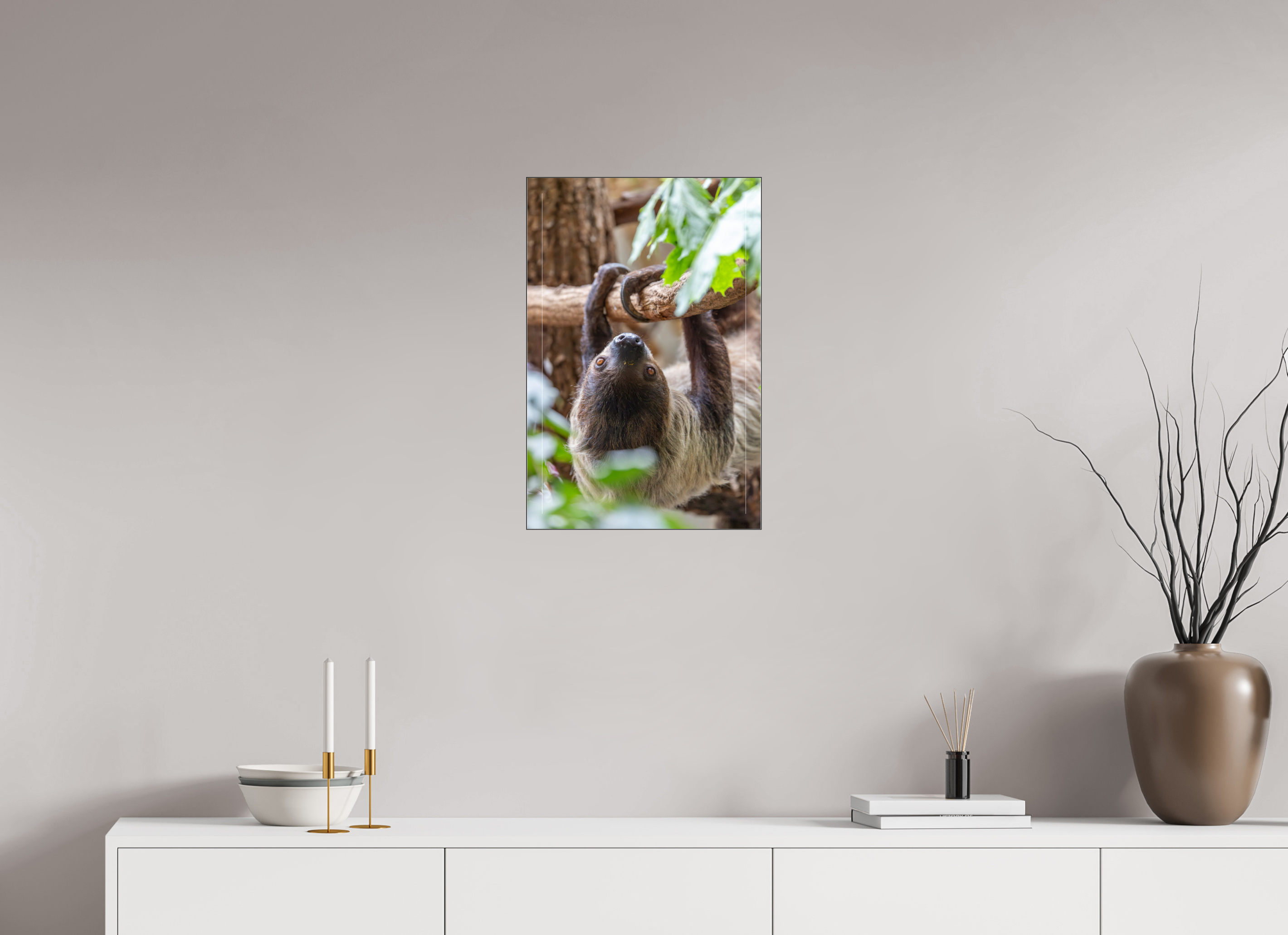 40 x 60 cm, Foto-Abzug hinter Acrylglas glänzend Hanging Around
