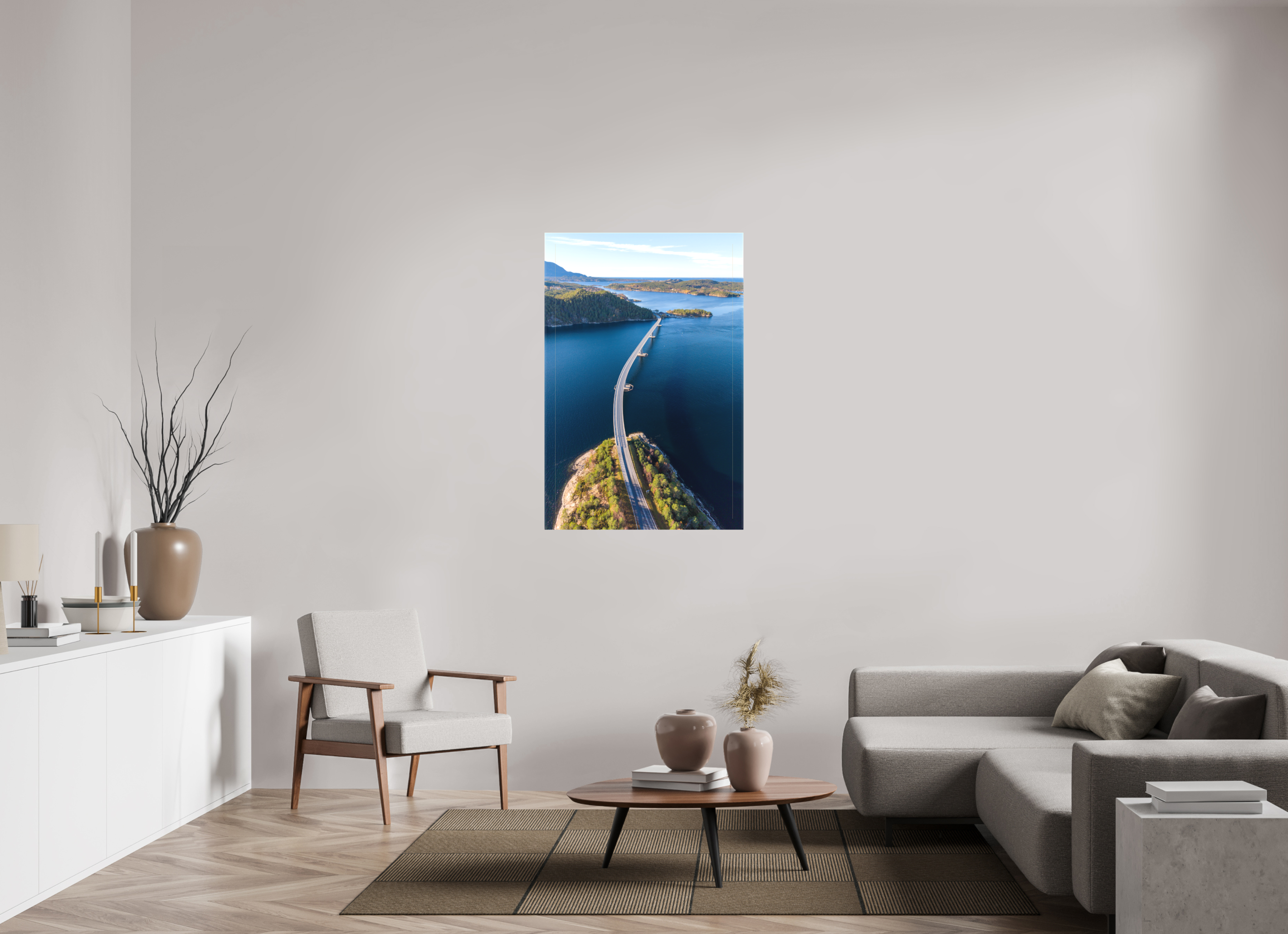 80 x 120 cm, Leinwand Ocean Gateway